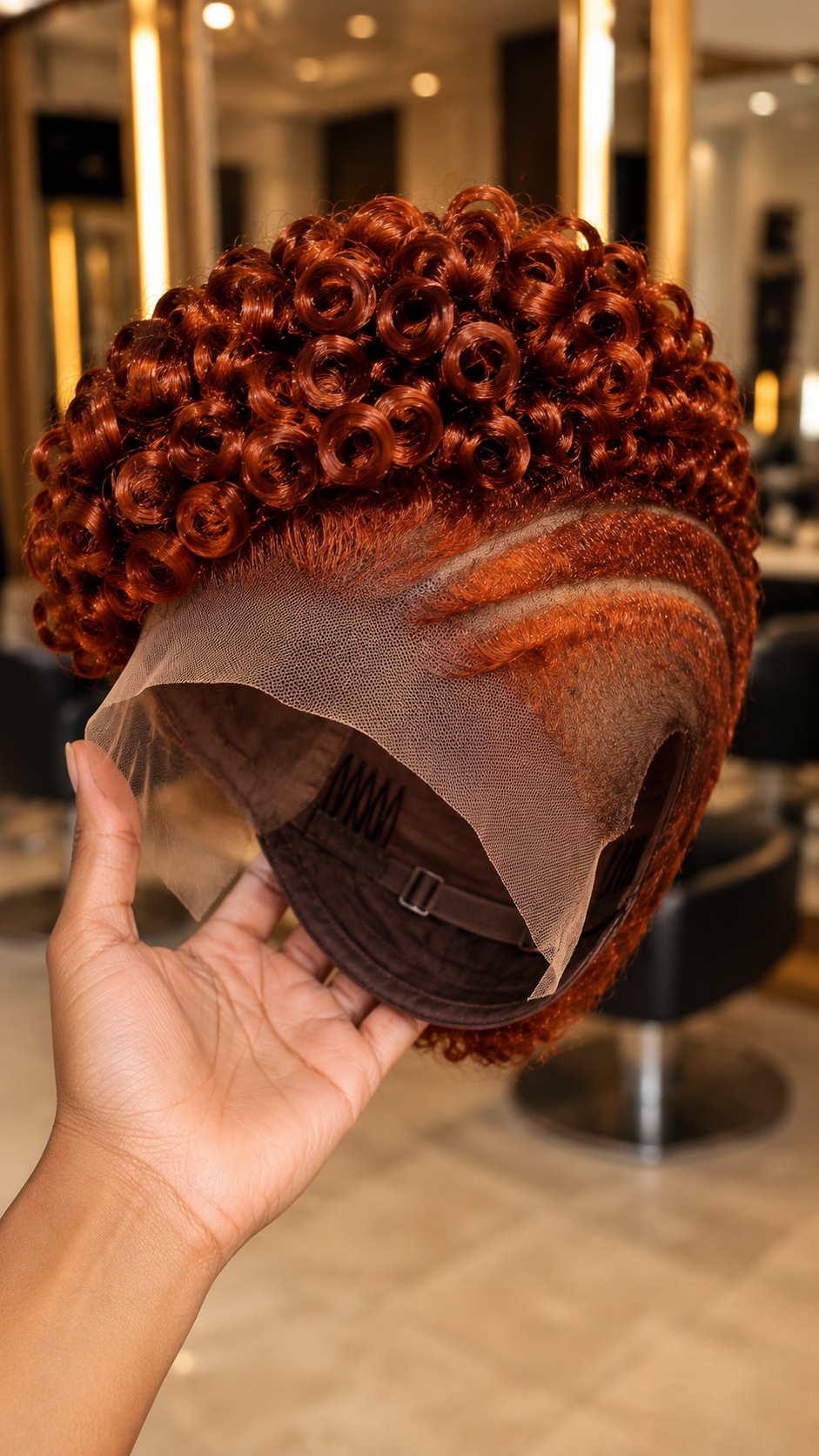 How Long A New Copper Pixie Wig Smells Tells You How It Was Treated #StylistStudioMSCh