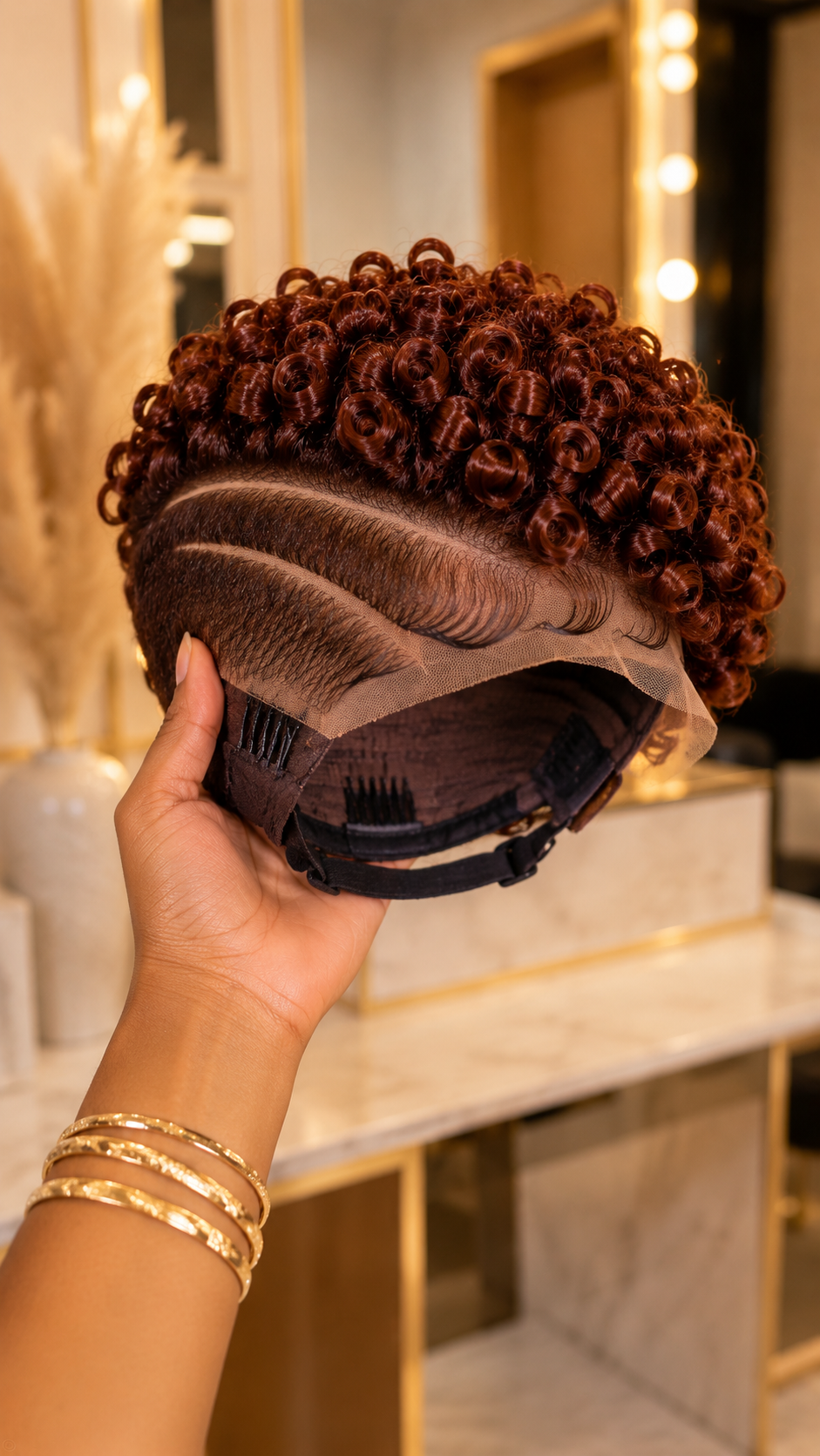 Half Of A Curly Pixie Wig’s Shape Is Kept Or Lost In How You Store It #StayGlamHairstyleh