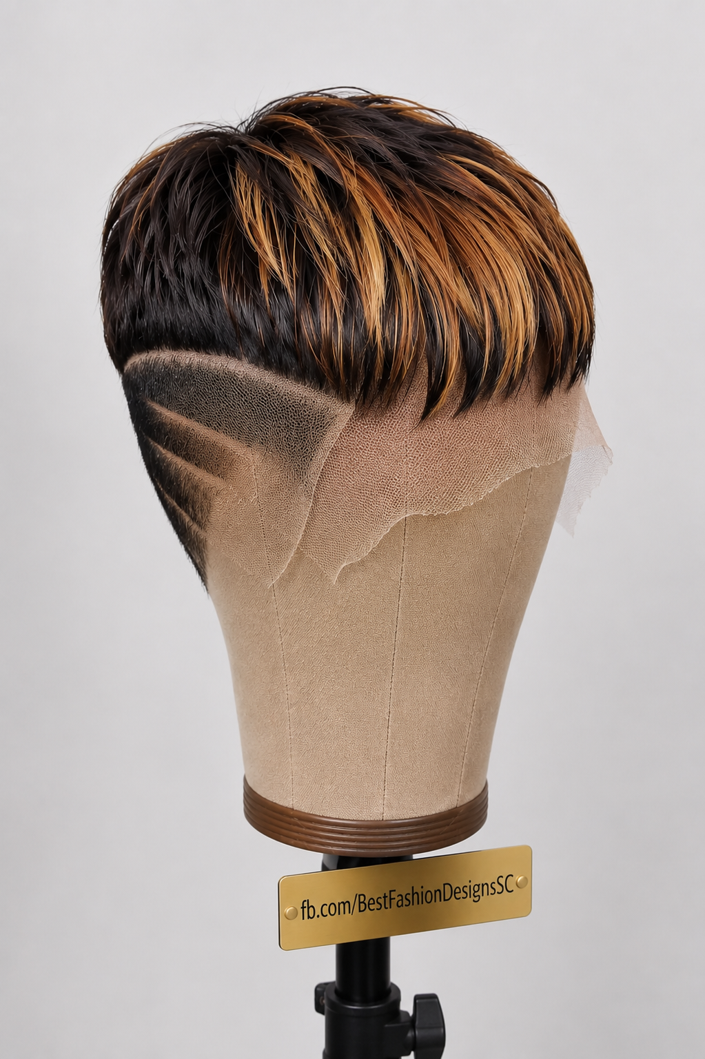 Honey Blonde Fringe Meets Triple Carved Fade: Why Straight Hair Geometry Changes A Bowl Cut Pixie Wig #BestFashionDesignsSC