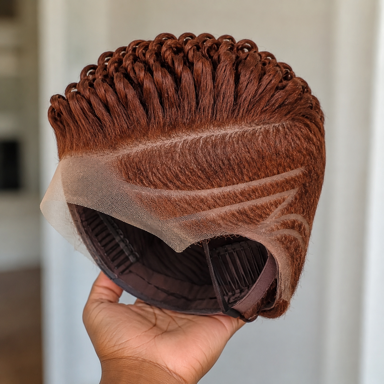 A Styled Pixie Wig Rests Your Natural Hair, But Only If You Care For It Underneath #africanprintdesignersh