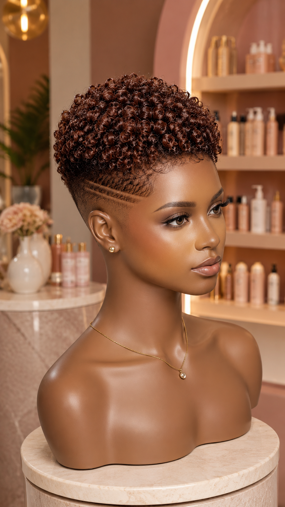 Why A Curly Pixie Wig Looks Perfect In Professional Photos And Different In Your Bathroom Mirror #stayglamsc Why A Curly Pixie Wig Looks Perfect In Professional Photos And Different In Your Bathroom Mirror #stayglamsc
