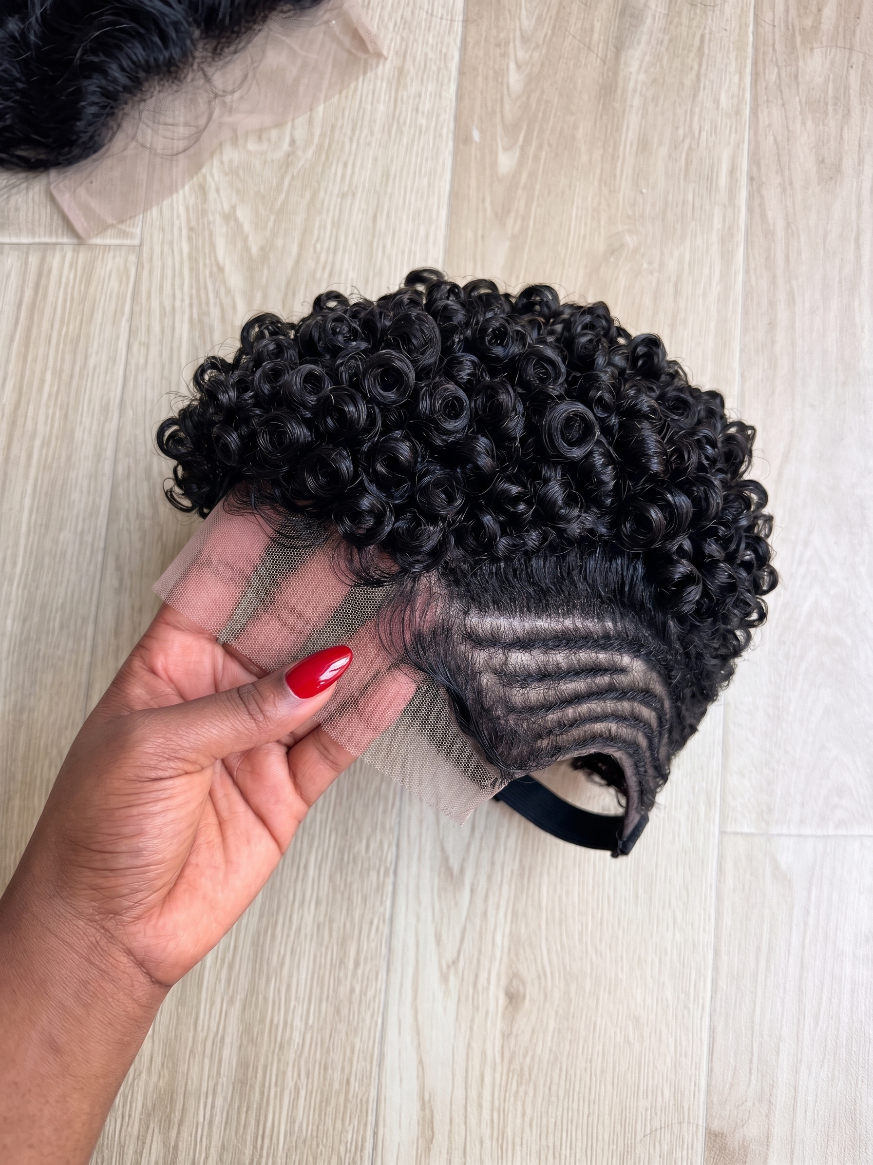 More Hair Sounds Better On A Pixie Wig. A Short Curl Needs Less #haircutsforwomens