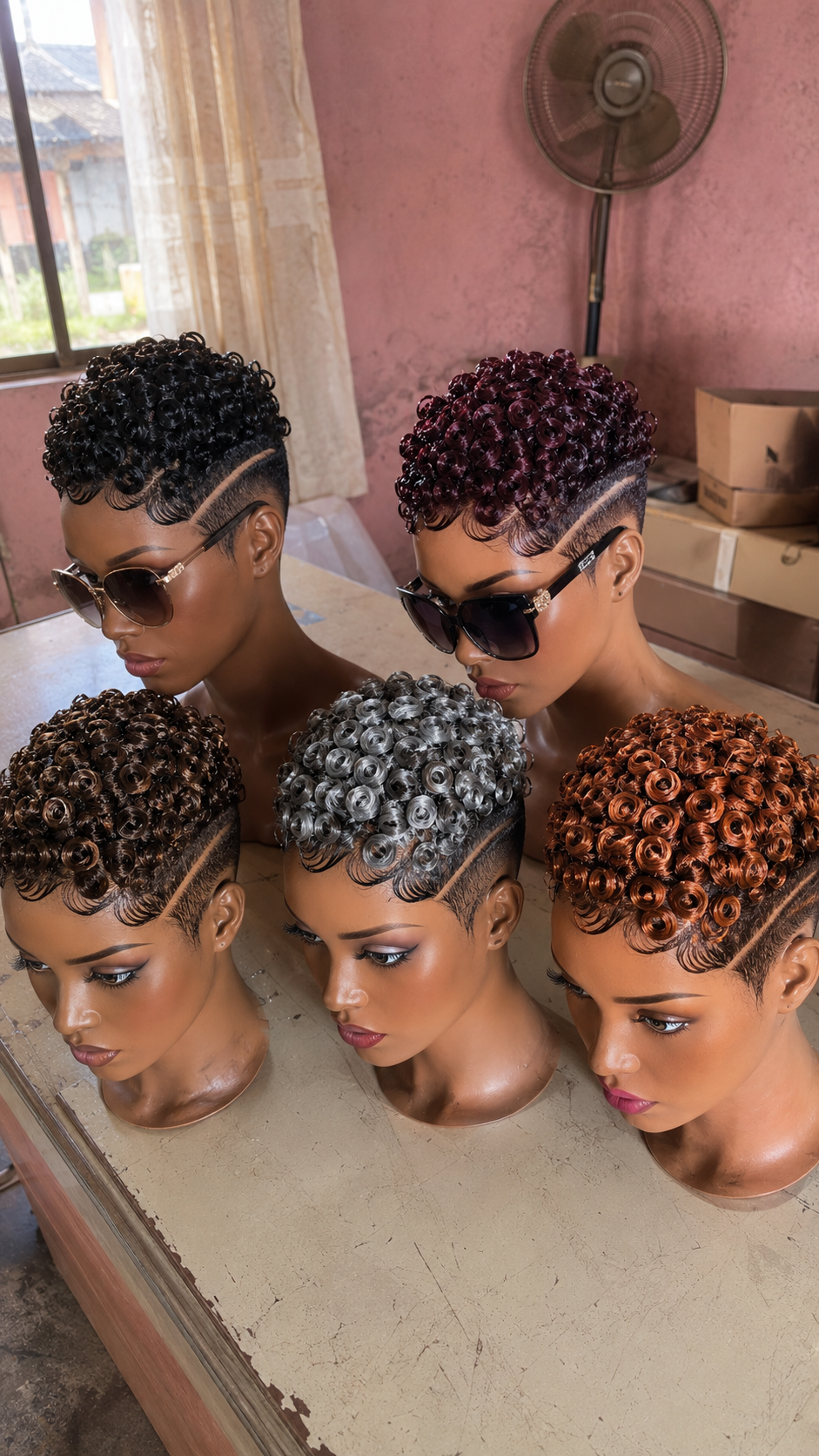 The Same Wig In Five Tones Looks Like Five Different People #hwb The Same Wig In Five Tones Looks Like Five Different People #hwb