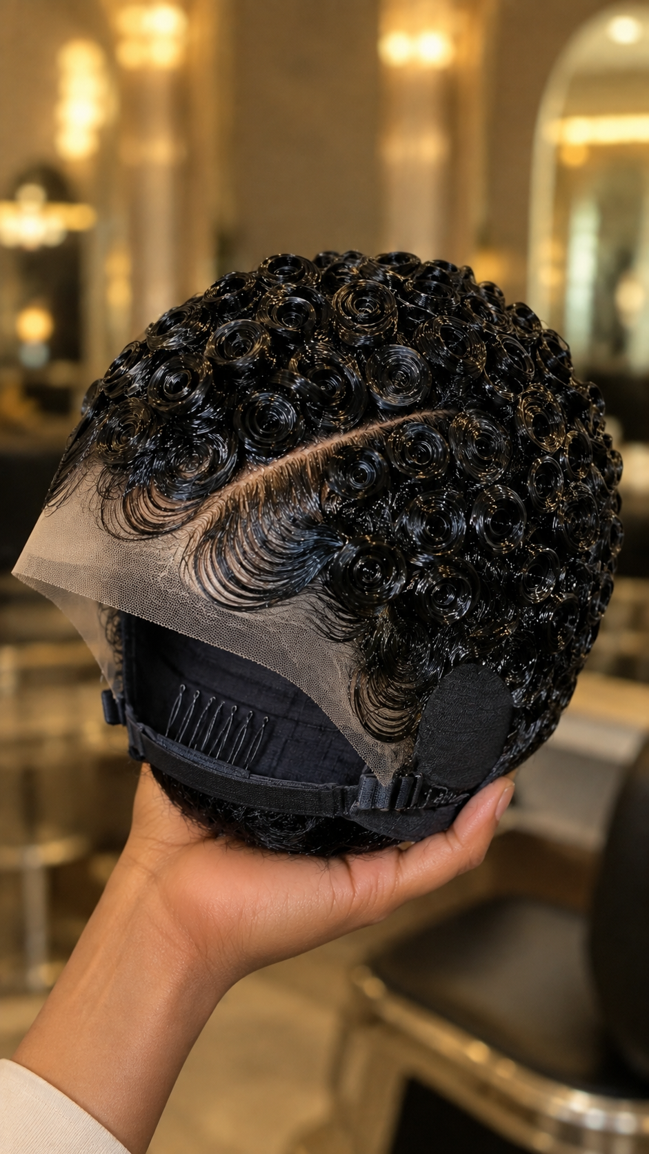 Before You Tighten A Pixie Wig, Watch What The Strap Does To The Lace #AfricanTrendyFashionSC Before You Tighten A Pixie Wig, Watch What The Strap Does To The Lace #AfricanTrendyFashionSC