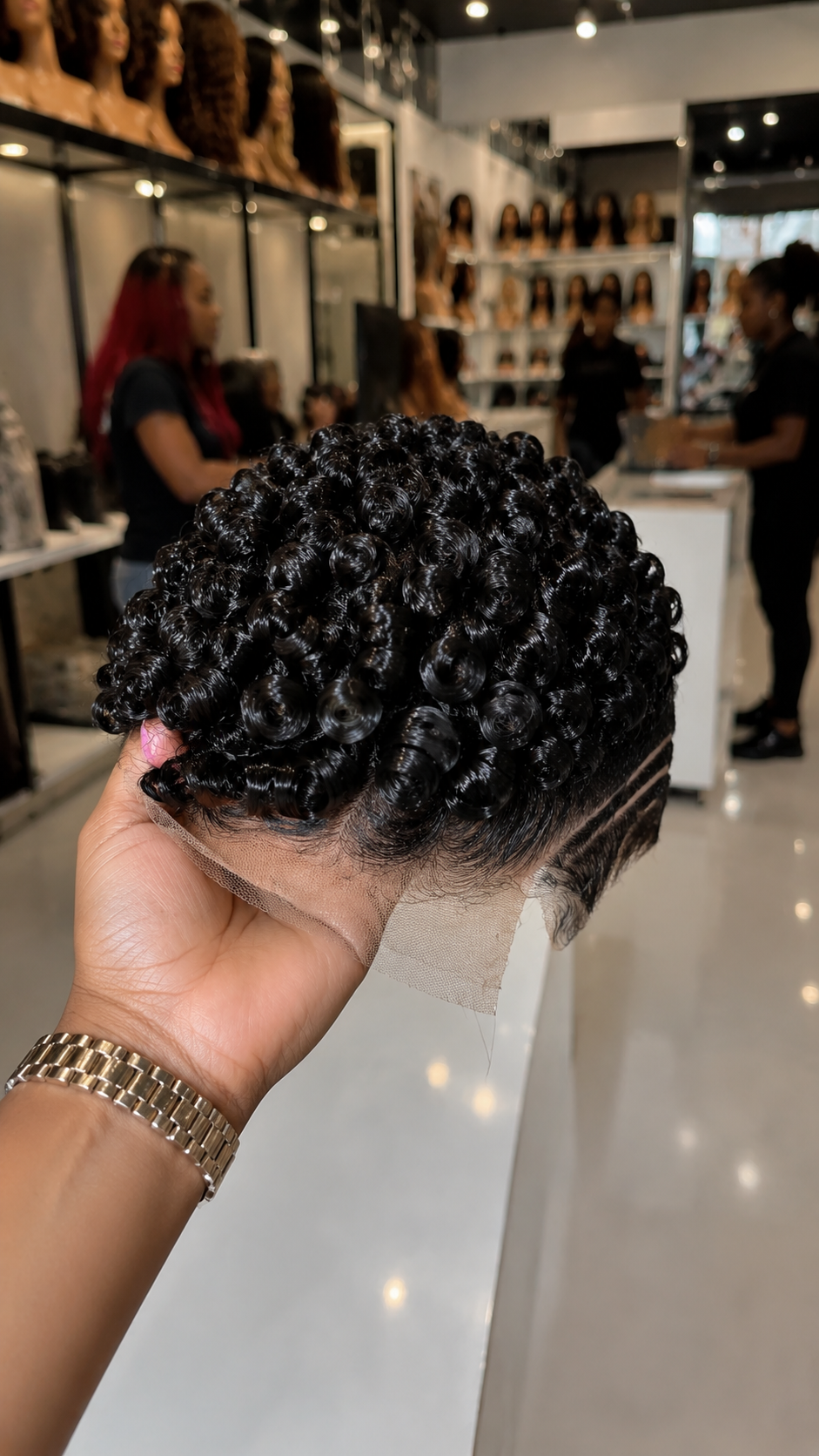 Dual Linear Razor Slashes Direct An Obsidian Ringlet Crown Across A Low Shadow Undercut #apdh Dual Linear Razor Slashes Direct An Obsidian Ringlet Crown Across A Low Shadow Undercut #apdh