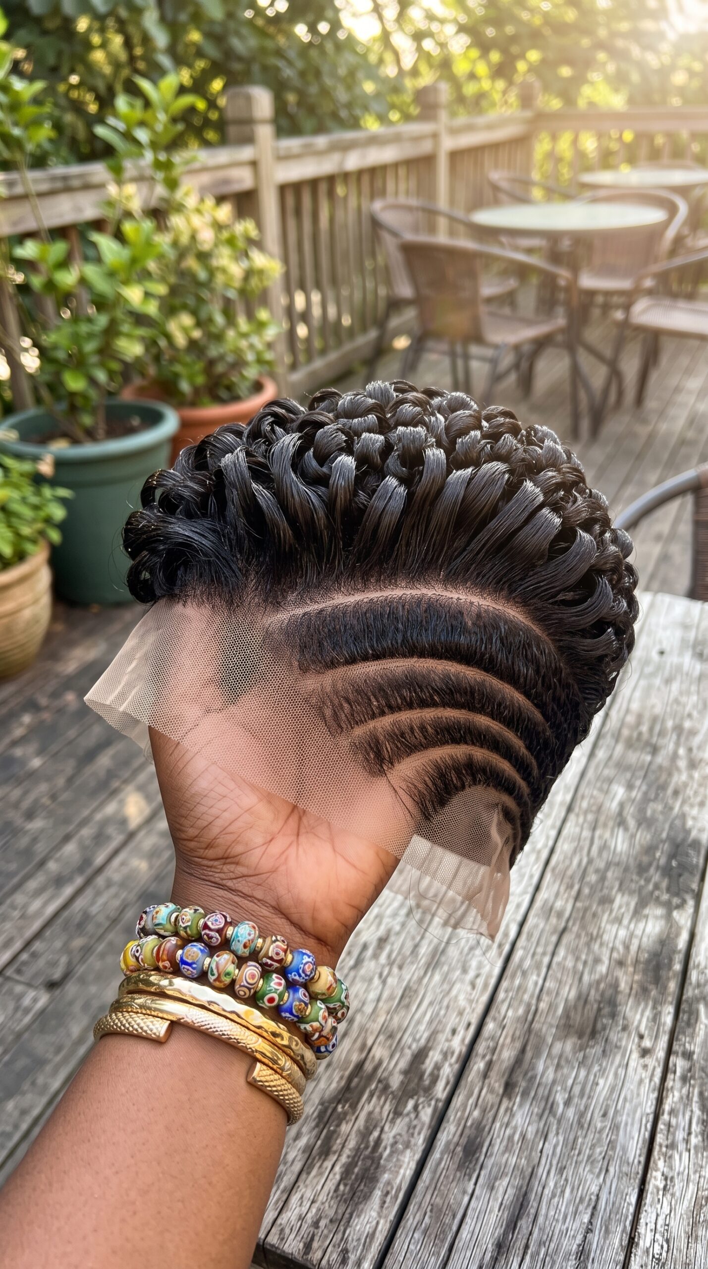 Before You Fall For A Gelled Finger-Wave Pixie Wig, Know It Is Held By Product Alone #StayGlamHairstyle