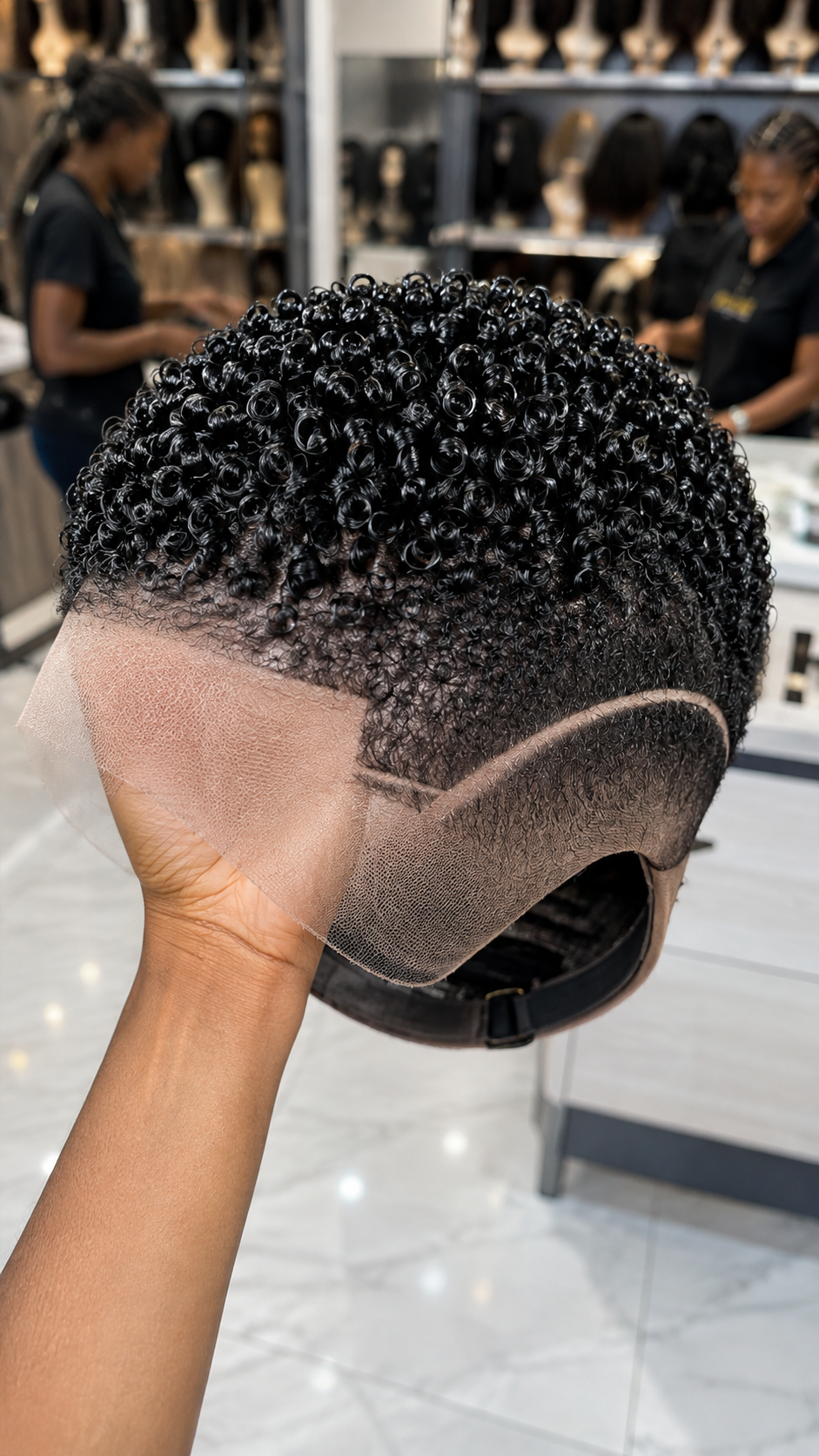 Where To Buy This Jet Black Micro-Ringlet Pixie Wig With An Inset Temple Arch And High-Contrast Ear-Tab Underband #ssh Where To Buy This Jet Black Micro-Ringlet Pixie Wig With An Inset Temple Arch And High-Contrast Ear-Tab Underband #ssh