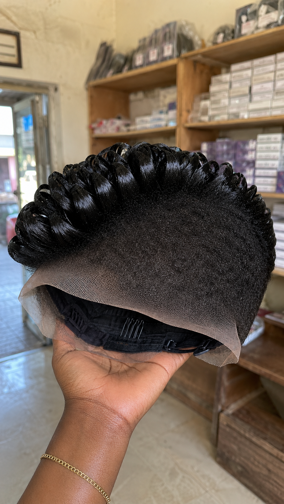 An Uncarved Low Shadow Taper Highlights The Arched Barrel Crest On A Jet-Black Pixie Wig #stayglamsch An Uncarved Low Shadow Taper Highlights The Arched Barrel Crest On A Jet-Black Pixie Wig #stayglamsch