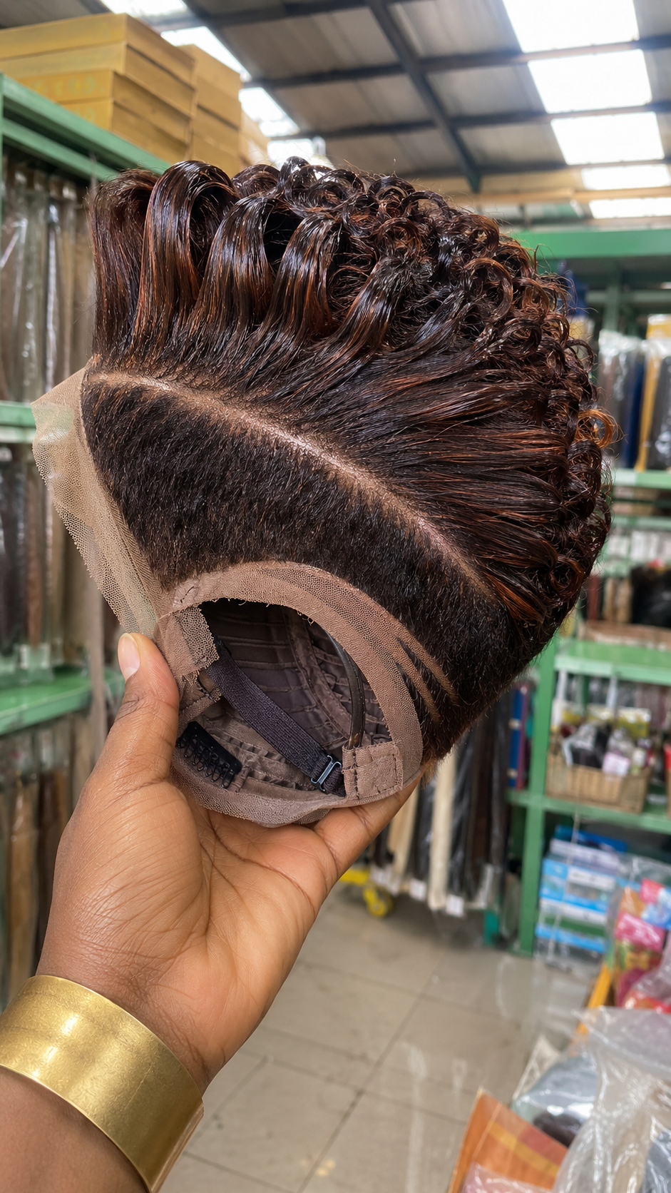 Auburn Streaks Across A High-Standing Pompadour Pixie Expose The Parting Tension Underneath #braidsforwomenh Auburn Streaks Across A High-Standing Pompadour Pixie Expose The Parting Tension Underneath #braidsforwomenh