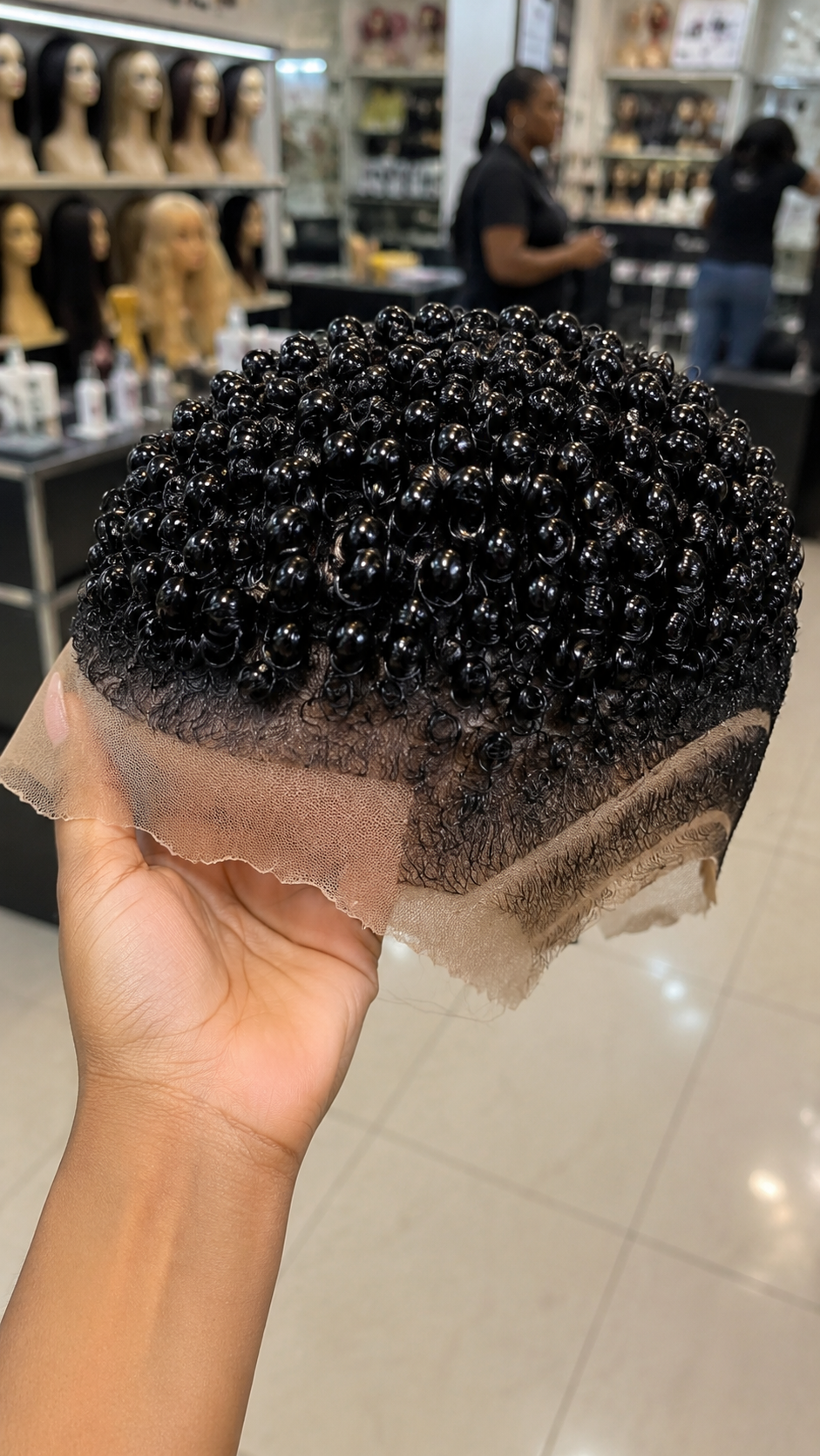Where To Buy This Jet Black Caviar Bead Coil Pixie Wig With Raw HD Lace And Shadow Fade #brh Where To Buy This Jet Black Caviar Bead Coil Pixie Wig With Raw HD Lace And Shadow Fade #brh