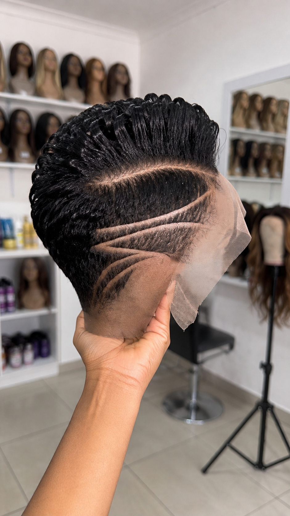 Highlights On A Geometric Carved Pixie Wig Do One Job Above All — They Make The Definition Read #braidsforwomen Highlights On A Geometric Carved Pixie Wig Do One Job Above All — They Make The Definition Read #braidsforwomen