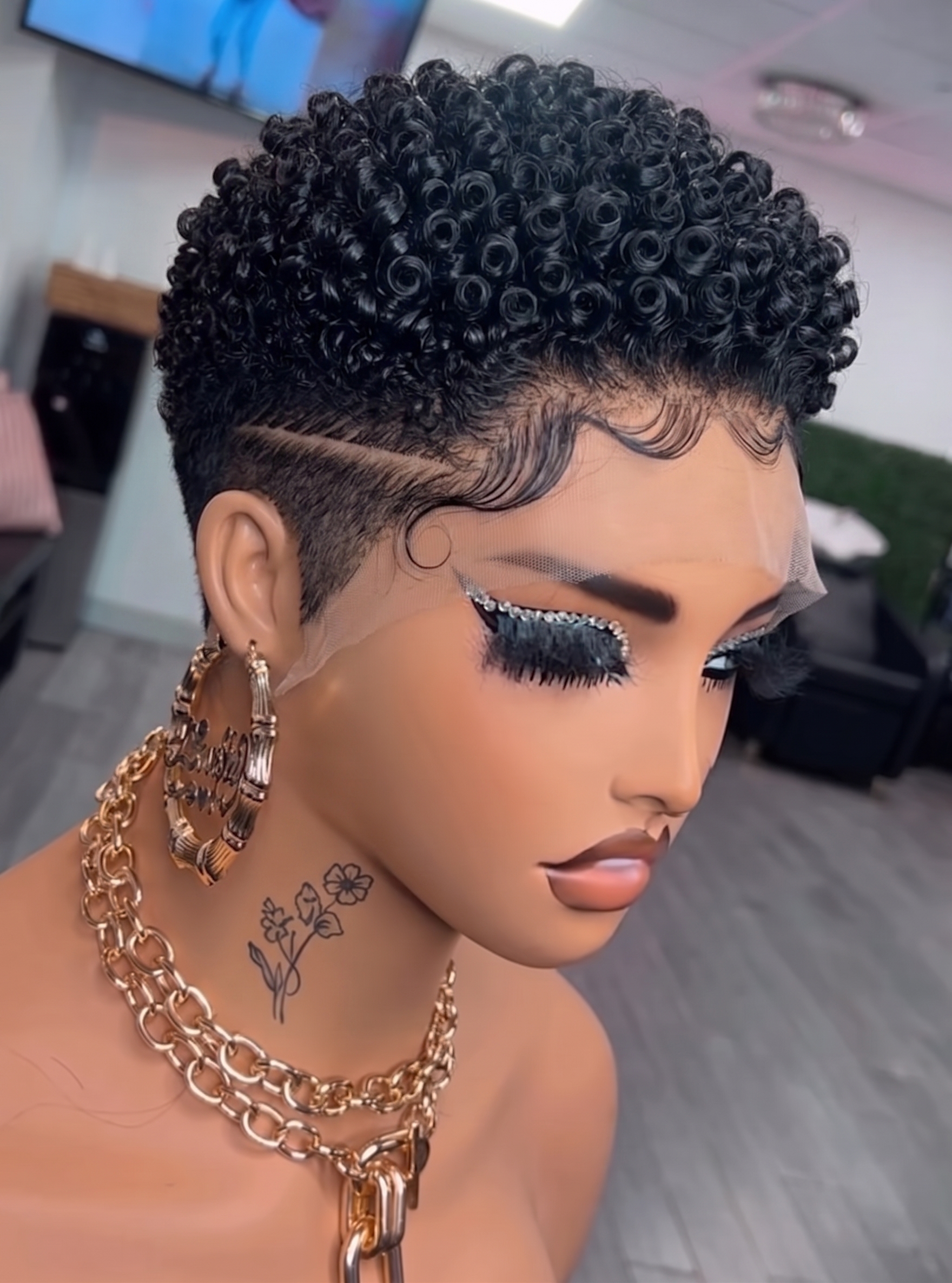 Before You Buy A Tight-Coil Pixie With A Skin Fade, Know Where The Curls Stop #br Before You Buy A Tight-Coil Pixie With A Skin Fade, Know Where The Curls Stop #br