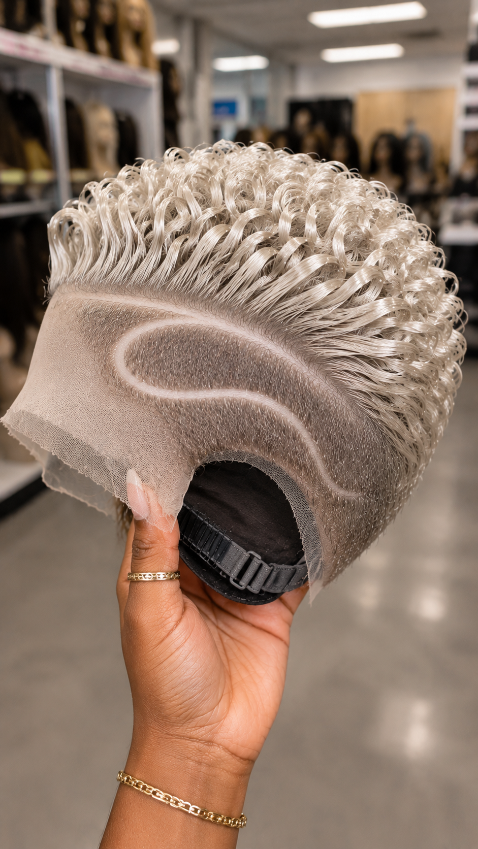 The Side-Line Flow That Makes A Curly Pixie Wig Look Balanced #haircutsforwomens The Side-Line Flow That Makes A Curly Pixie Wig Look Balanced #haircutsforwomens