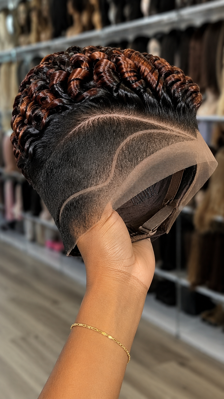 This Copper Colour Works Because It Repeats At The Same Point On Every Loop Curl #stayglamsch This Copper Colour Works Because It Repeats At The Same Point On Every Loop Curl #stayglamsch
