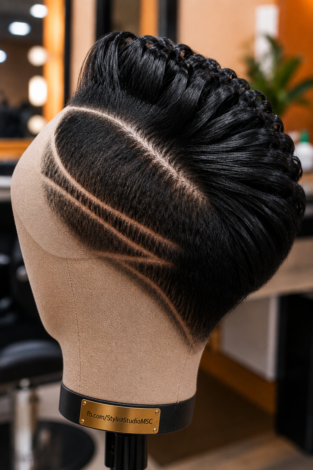 The Carved Lines Are Not A Detail. They Are The Whole Design Of This Pixie Wig #StylistStudioMSCp The Carved Lines Are Not A Detail. They Are The Whole Design Of This Pixie Wig #StylistStudioMSCp