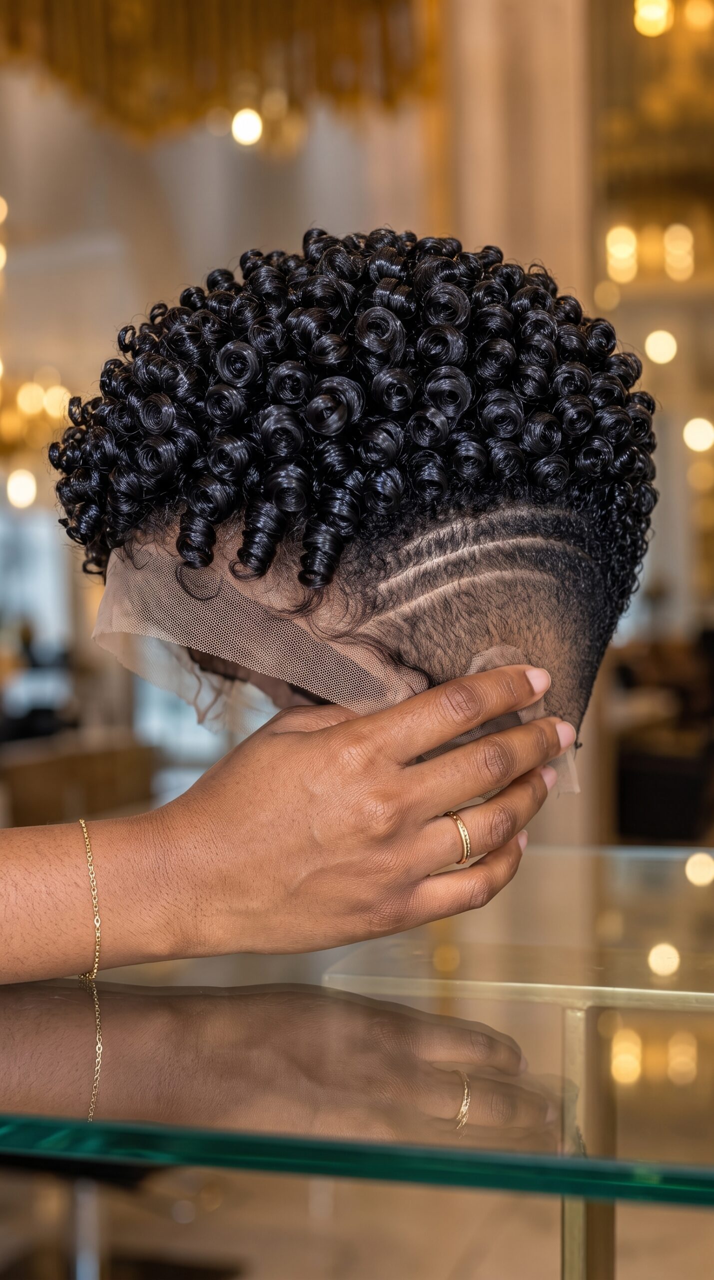 How Cleanly The Curls Meet The Fade Decides Whether This Pixie Wig Looks Barbered #stayglamscp