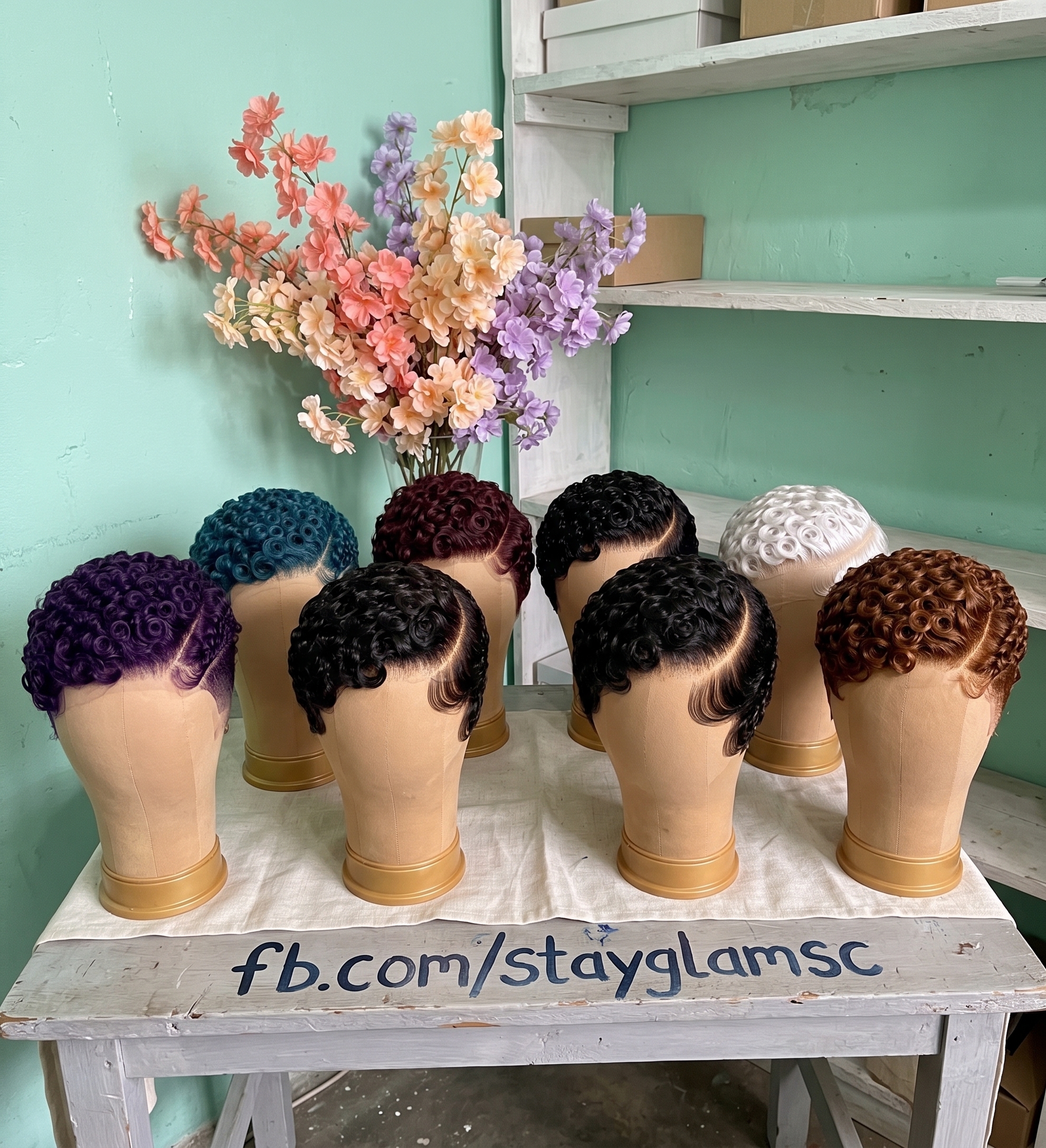 When The Same Pixie Wig Comes In Eight Colours, The Colour Is The Real Decision #stayglamscp