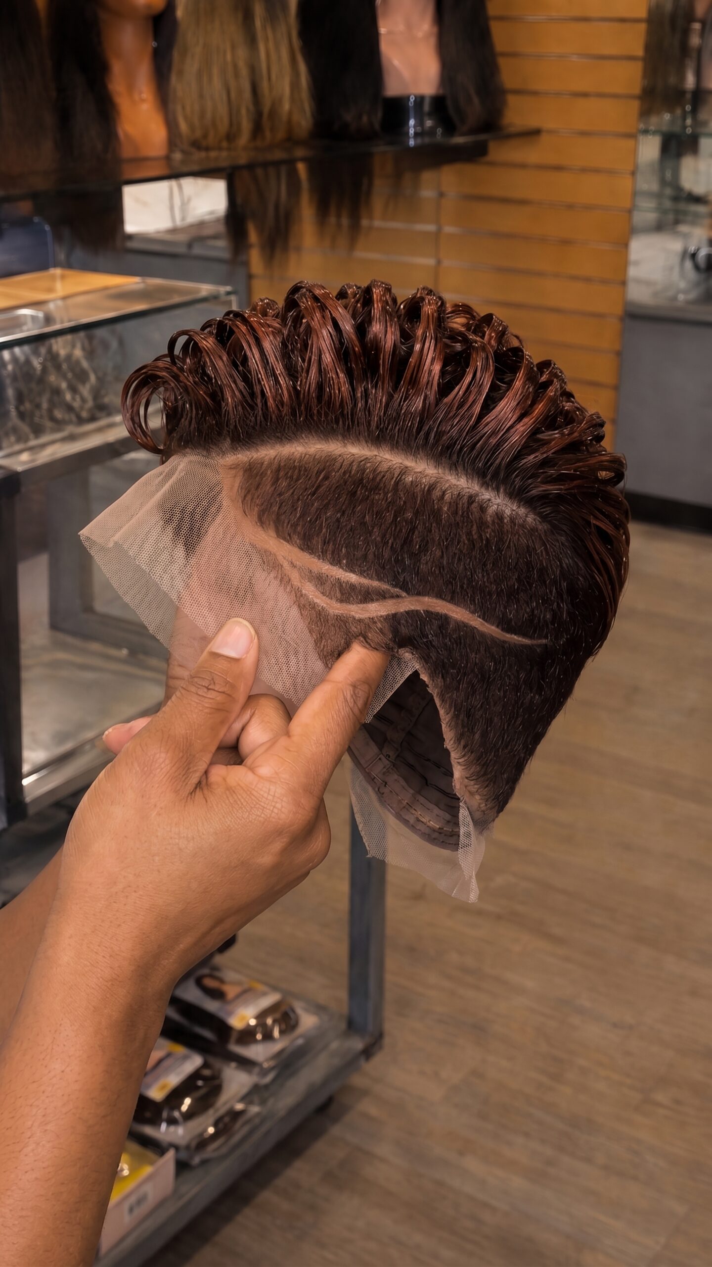 The Height On This Pixie Wig Comes From The Direction Of The Loops, Not Extra Hair #braidsforwomenh