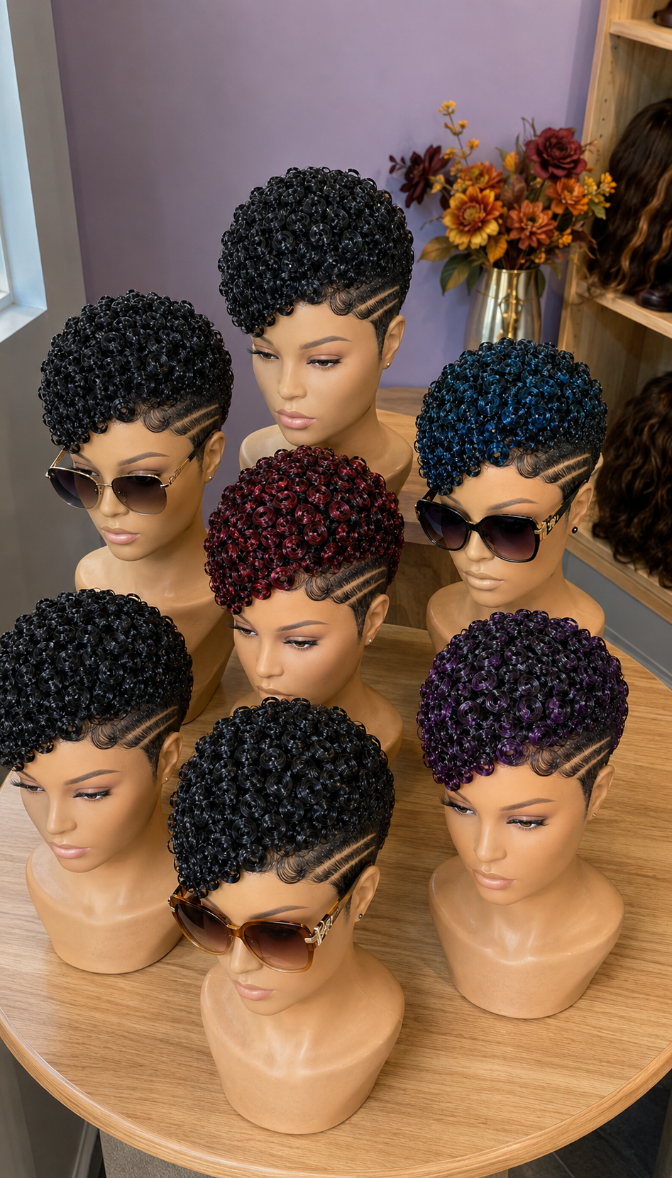 Dual Parallel Razor Tracks Balance A Dramatic Asymmetrical Swoop Fringe Across Seven Pixie Colorways #FashionLifestyleSC Dual Parallel Razor Tracks Balance A Dramatic Asymmetrical Swoop Fringe Across Seven Pixie Colorways #FashionLifestyleSC