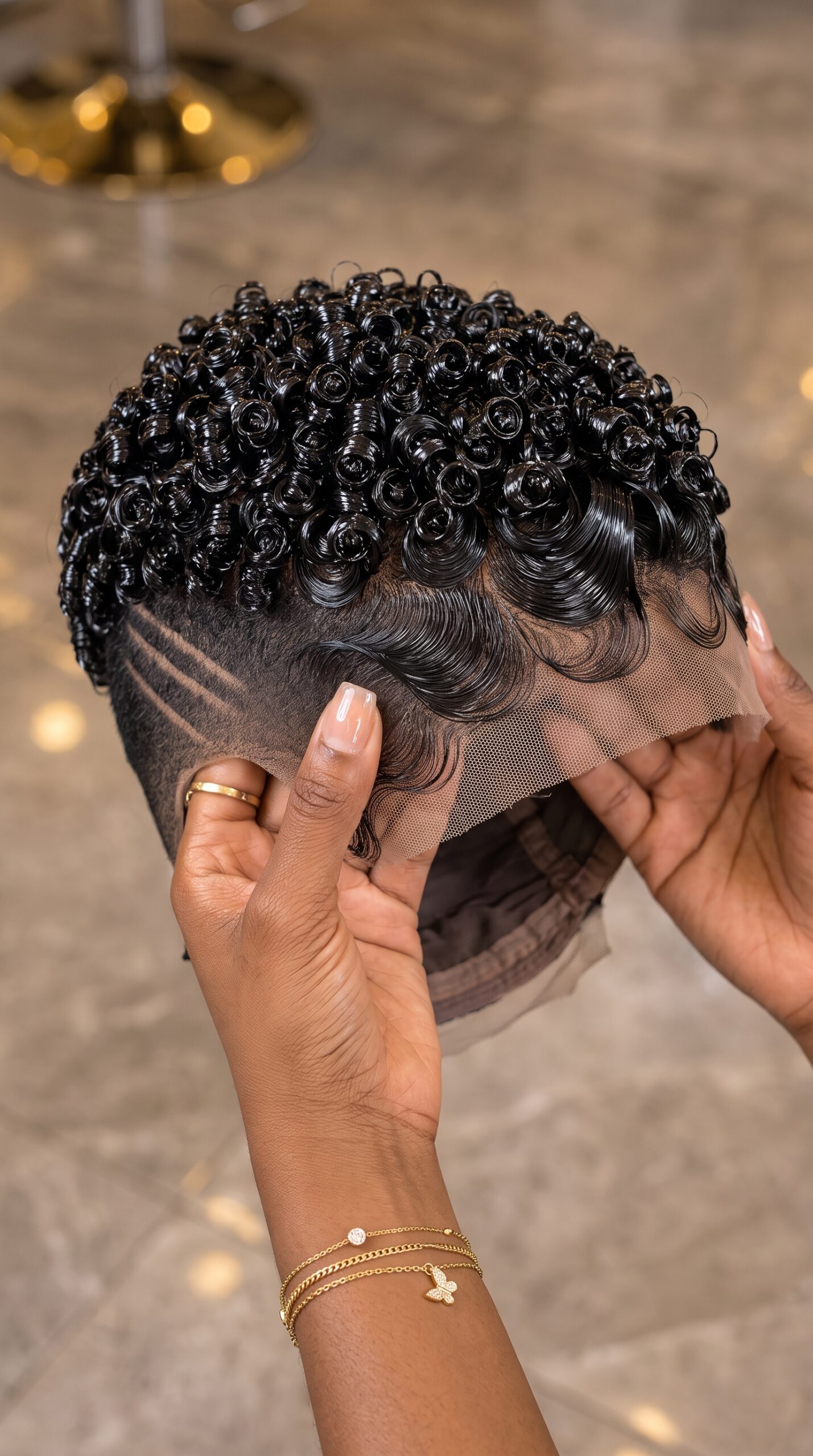 Untrimmed HD Frontal Lace Reveals Dual Razor Geometry And Molded Edge Swirls #hairstyleandfashionSC