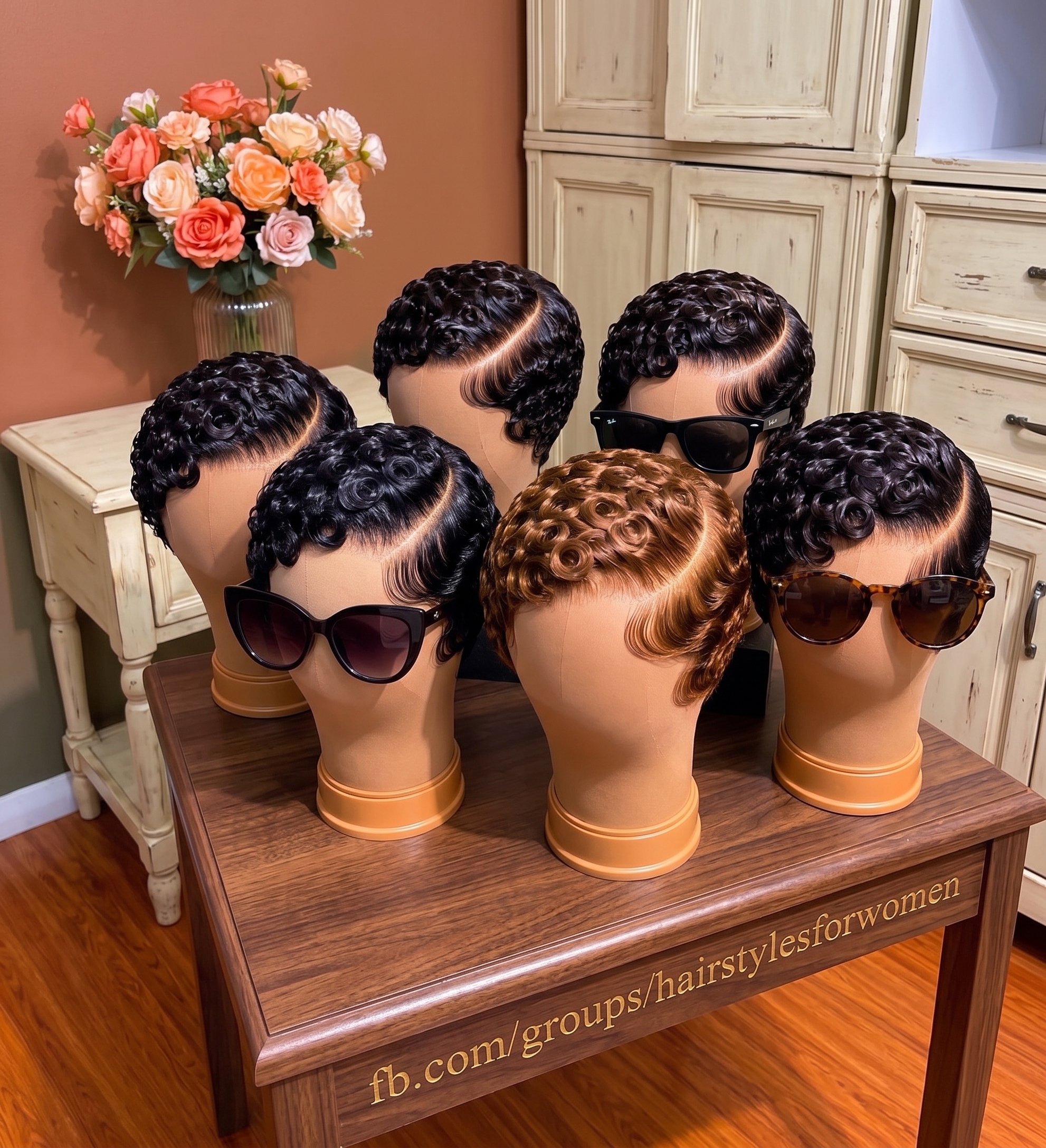 Finger Waves On A Pixie Wig Do One Job Above All — They Frame The Face Without Heavy Products #hairstylesforwomeng