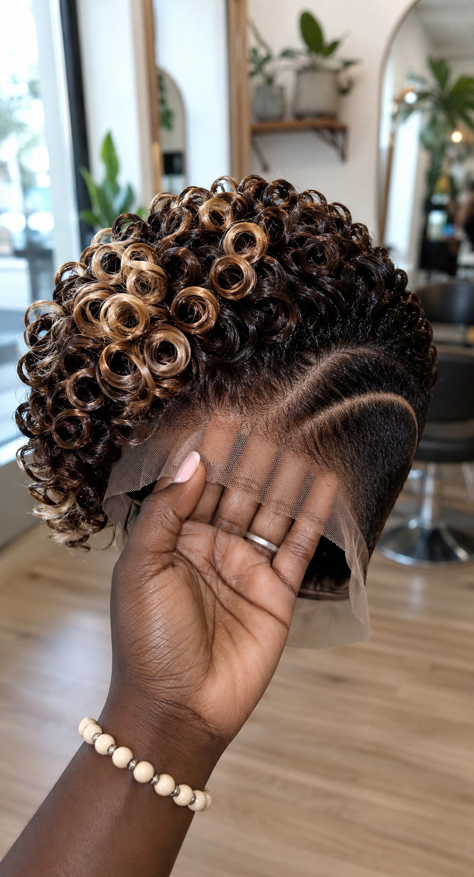 Where To Buy This Golden Blonde Frosted Ringlet Pixie Wig With A Sweeping Temple Carve And Espresso Fade #eft Where To Buy This Golden Blonde Frosted Ringlet Pixie Wig With A Sweeping Temple Carve And Espresso Fade #eft