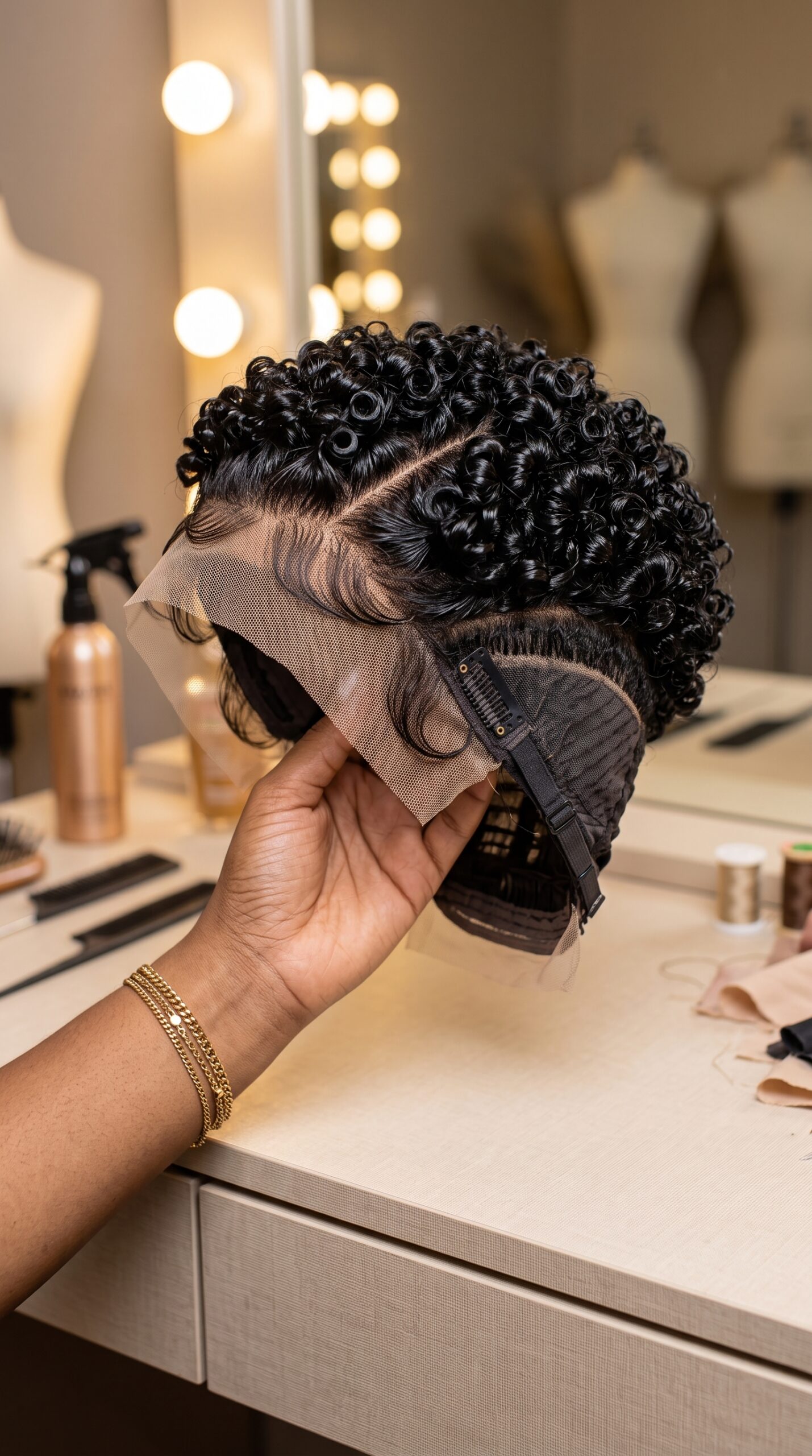 Never Order A Curly Pixie Wig Before Checking How Its Side Part Is Built #haircutsforwomens Never Order A Curly Pixie Wig Before Checking How Its Side Part Is Built #haircutsforwomens