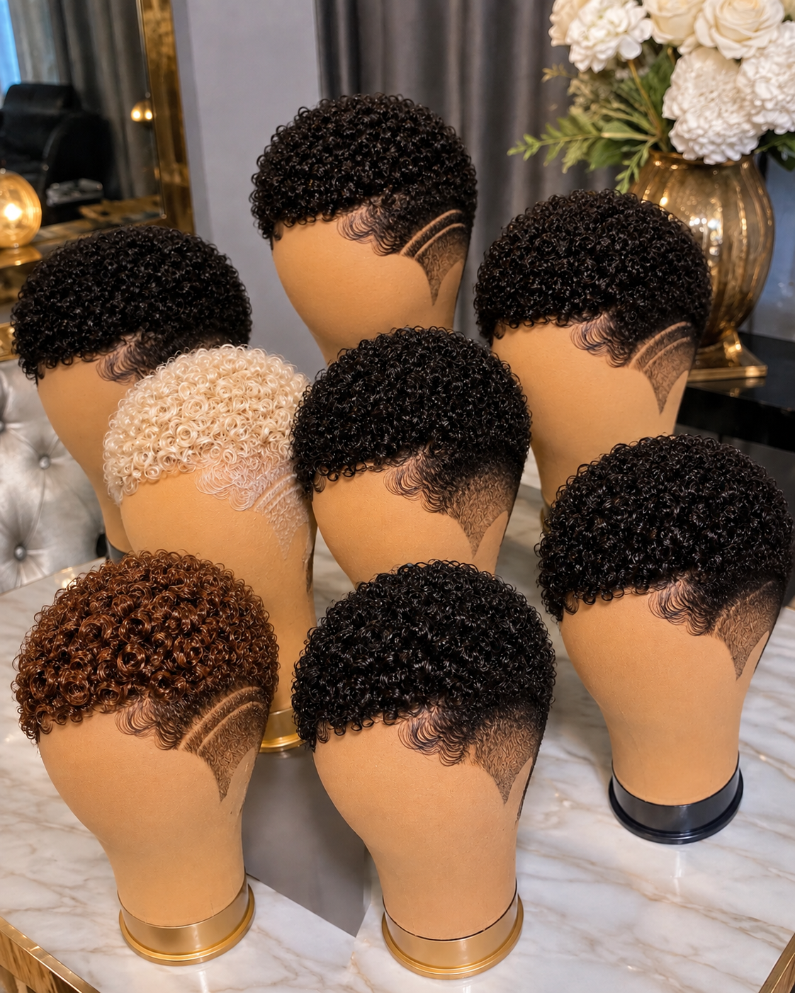 If You Compare These Eight Low-Cut Afro Wigs, The Crown Density Is The Real Test #thebestwomenshaircuts