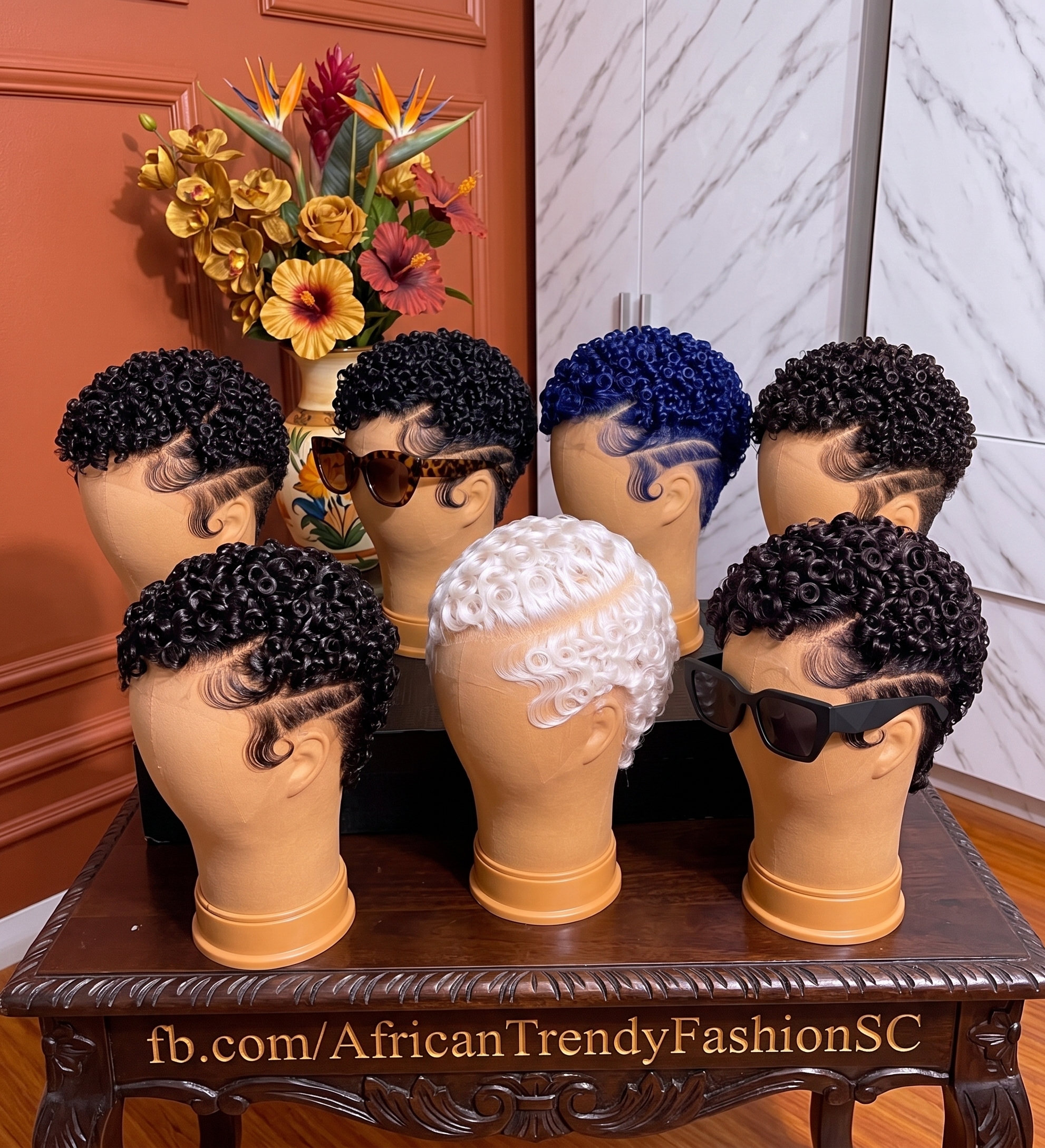 A Blue Pixie Wig Is A Statement Piece, Not An Everyday One #AfricanTrendyFashionSCp