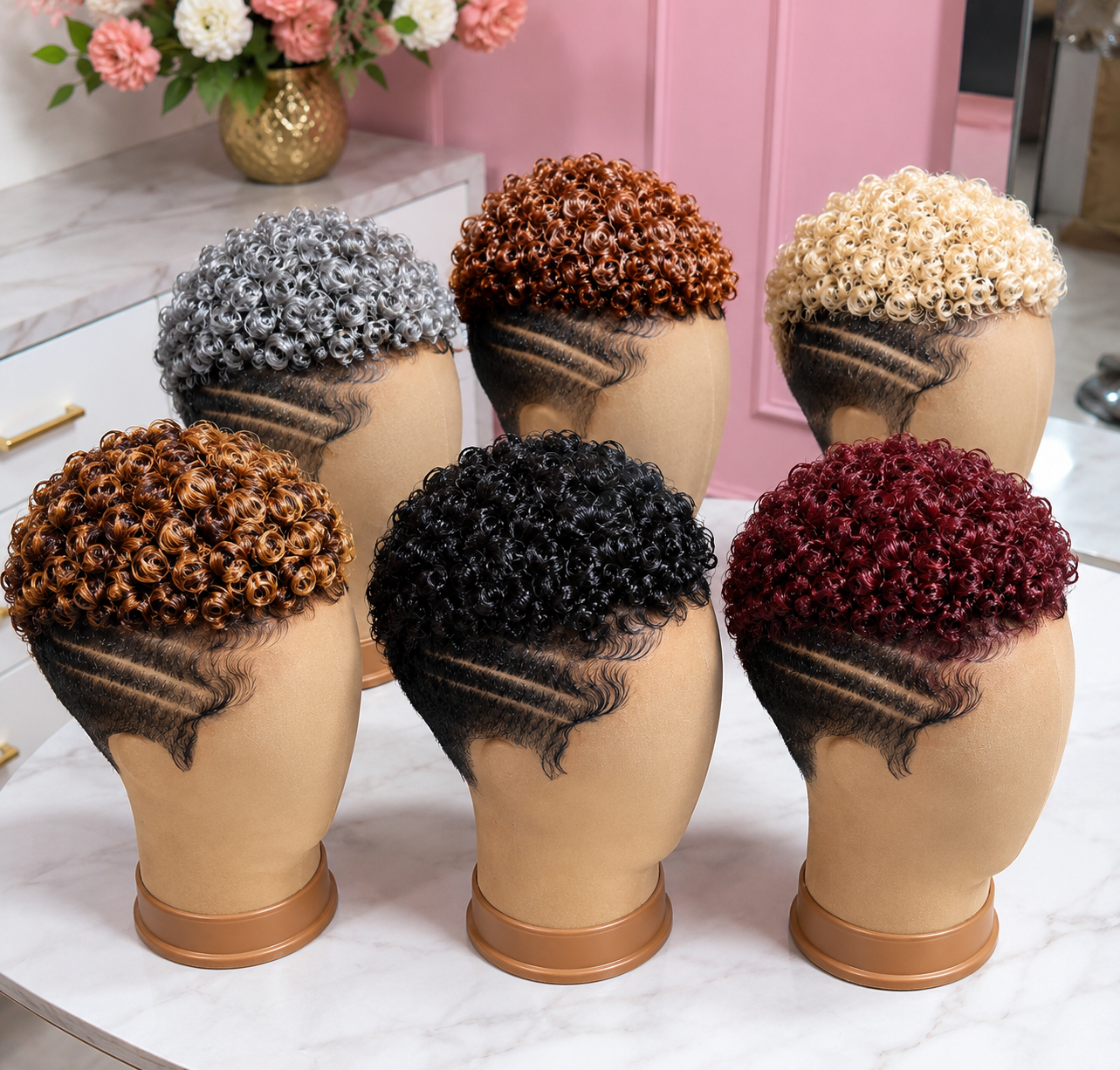 Six Colorways Reveal How Double Razor Tracks Anchor A Short Pixie Lineup #braidsforwomen Six Colorways Reveal How Double Razor Tracks Anchor A Short Pixie Lineup #braidsforwomen