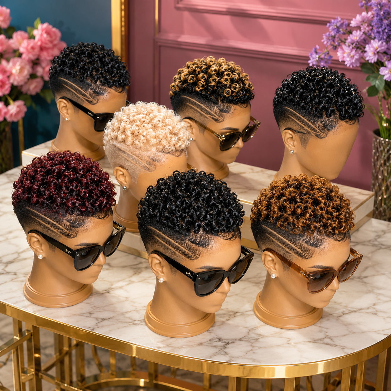 Where To Buy This Multi-Color Ringlet Pixie Wig Collection With Dual Razor Stripes And Temple Shadow Fades #fa Where To Buy This Multi-Color Ringlet Pixie Wig Collection With Dual Razor Stripes And Temple Shadow Fades #fa