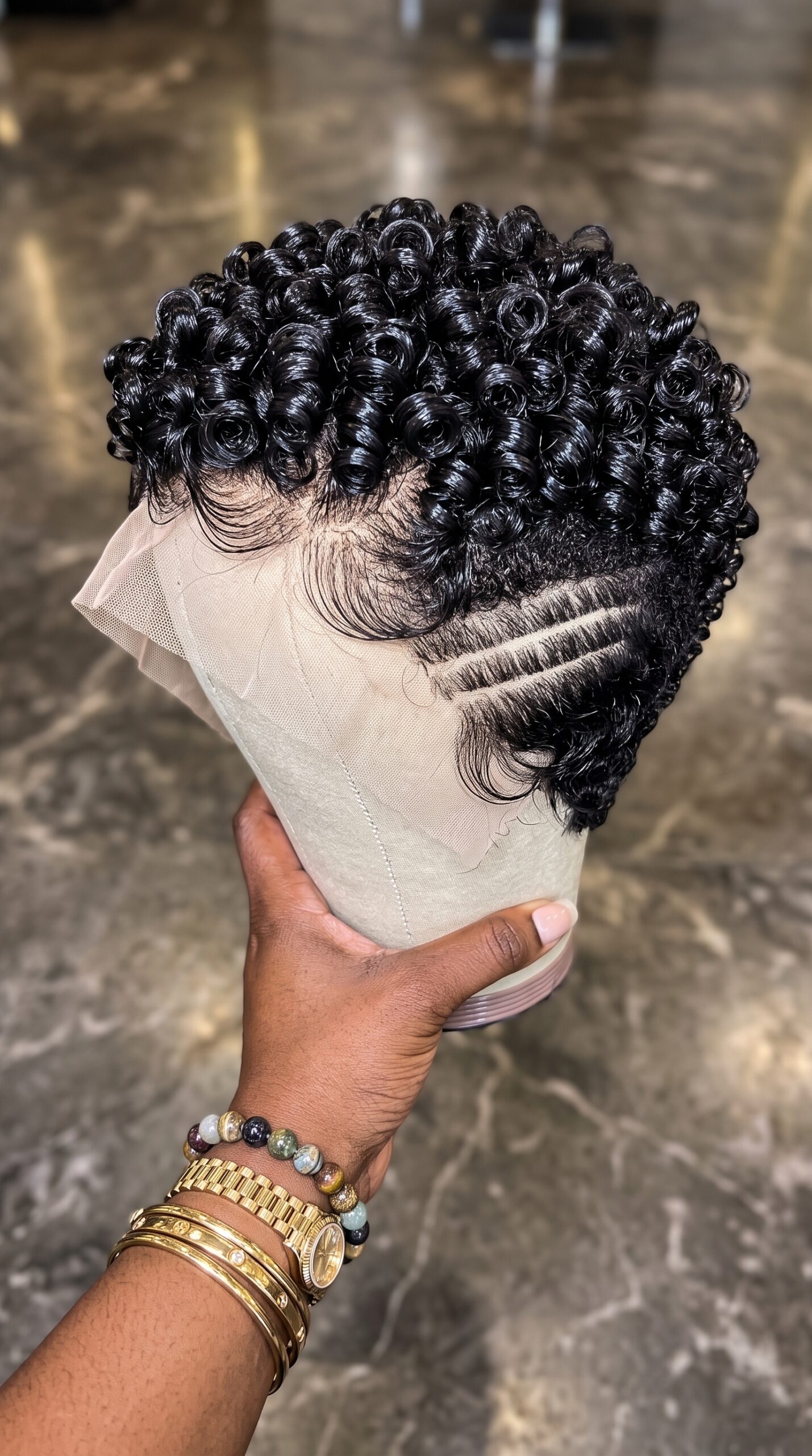 Four Parallel Razor Lines Test A Wigmaker’s Precision Far More Than A Single Accent #BestFashionDesignsSC