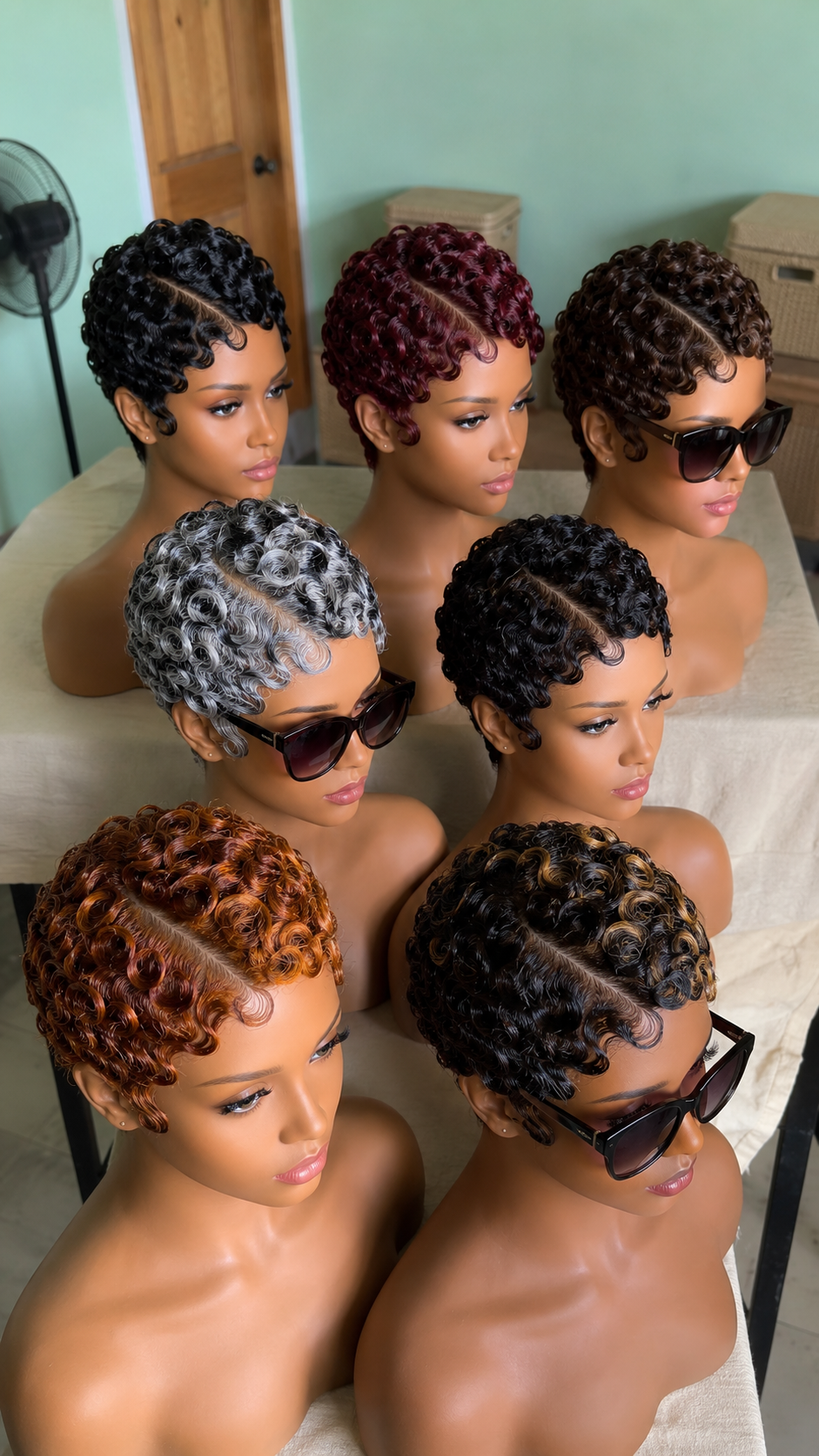 A Clean Diagonal Parting Demands Exact Root Calibration Across Seven Pin Curl Pixie Colorways #stayglamsc A Clean Diagonal Parting Demands Exact Root Calibration Across Seven Pin Curl Pixie Colorways #stayglamsc
