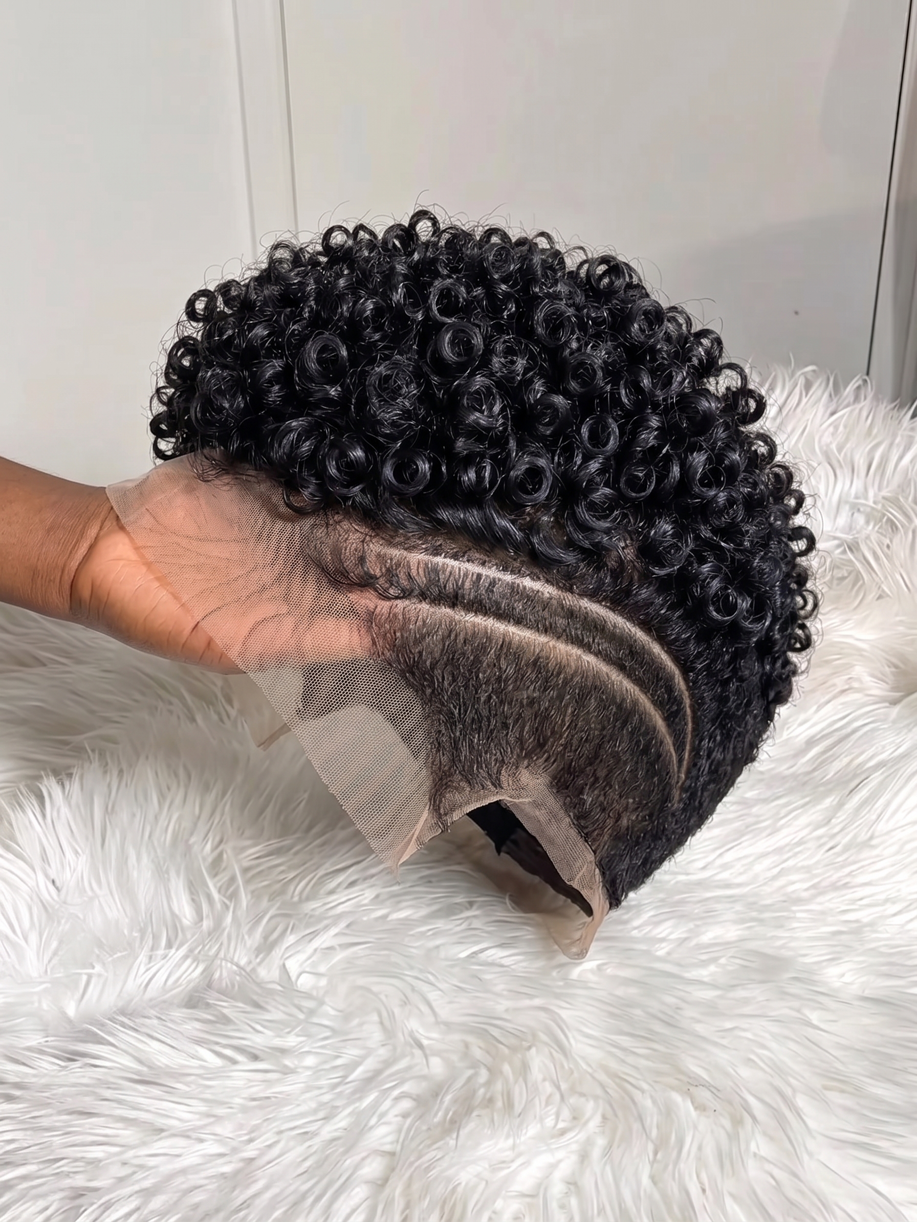 A Single Carved Temple Channel Defines The Edge Geometry On A Short Pixie Wig #yourfashionassistant A Single Carved Temple Channel Defines The Edge Geometry On A Short Pixie Wig #yourfashionassistant