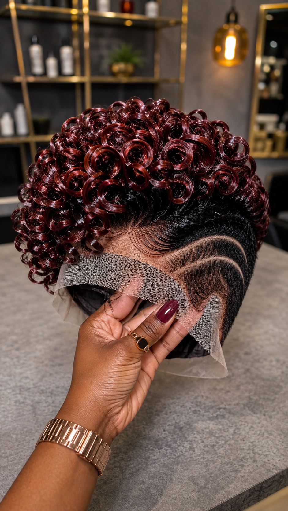 A Burgundy Coil Zone Will Always Test The Black Carved Side Harder Than Black-On-Black #apd A Burgundy Coil Zone Will Always Test The Black Carved Side Harder Than Black-On-Black #apd