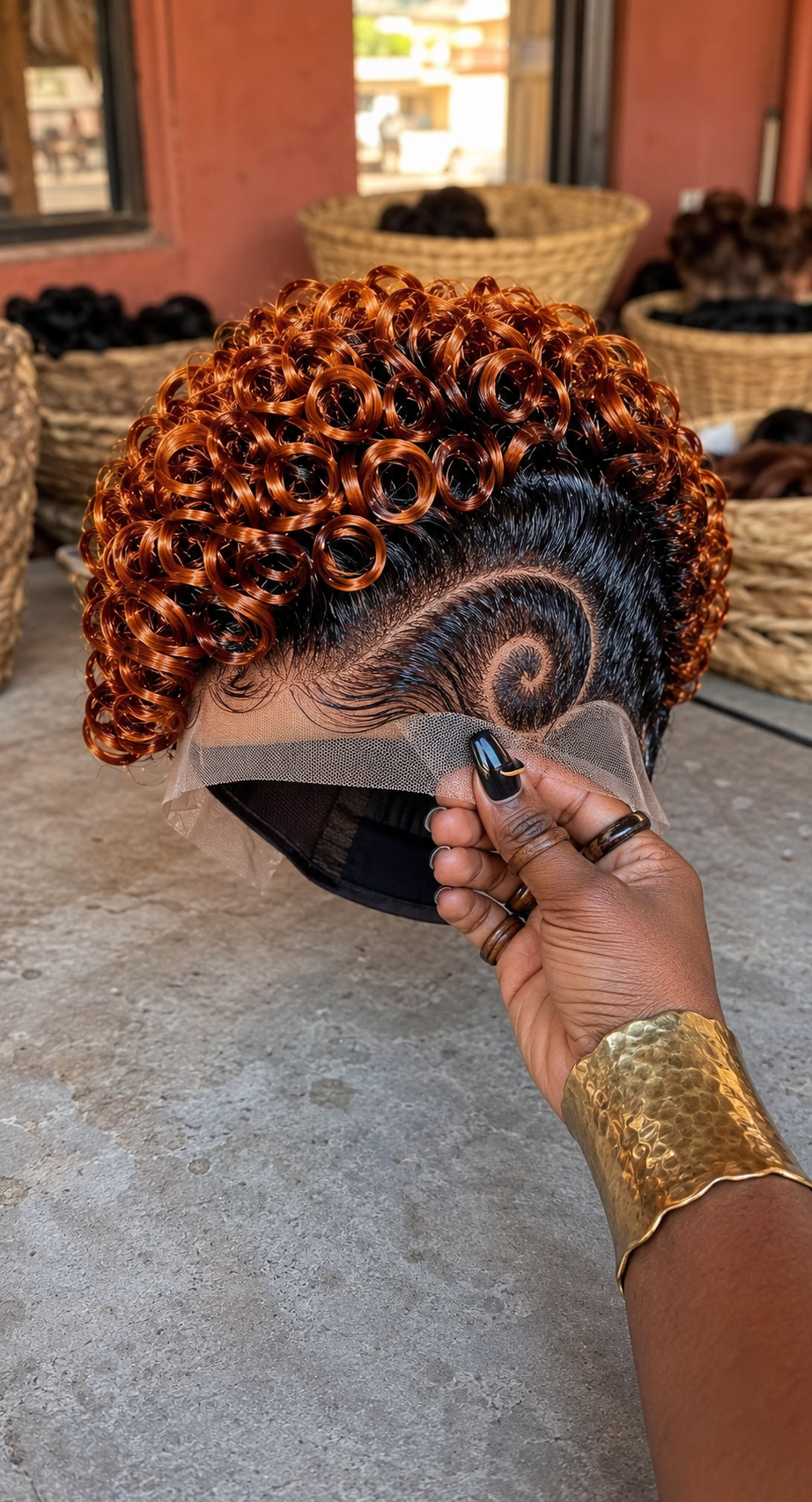 You Are Not Buying A Two-Tone Curl. You Are Buying A Swirl Design That Has To Stay Readable #eft