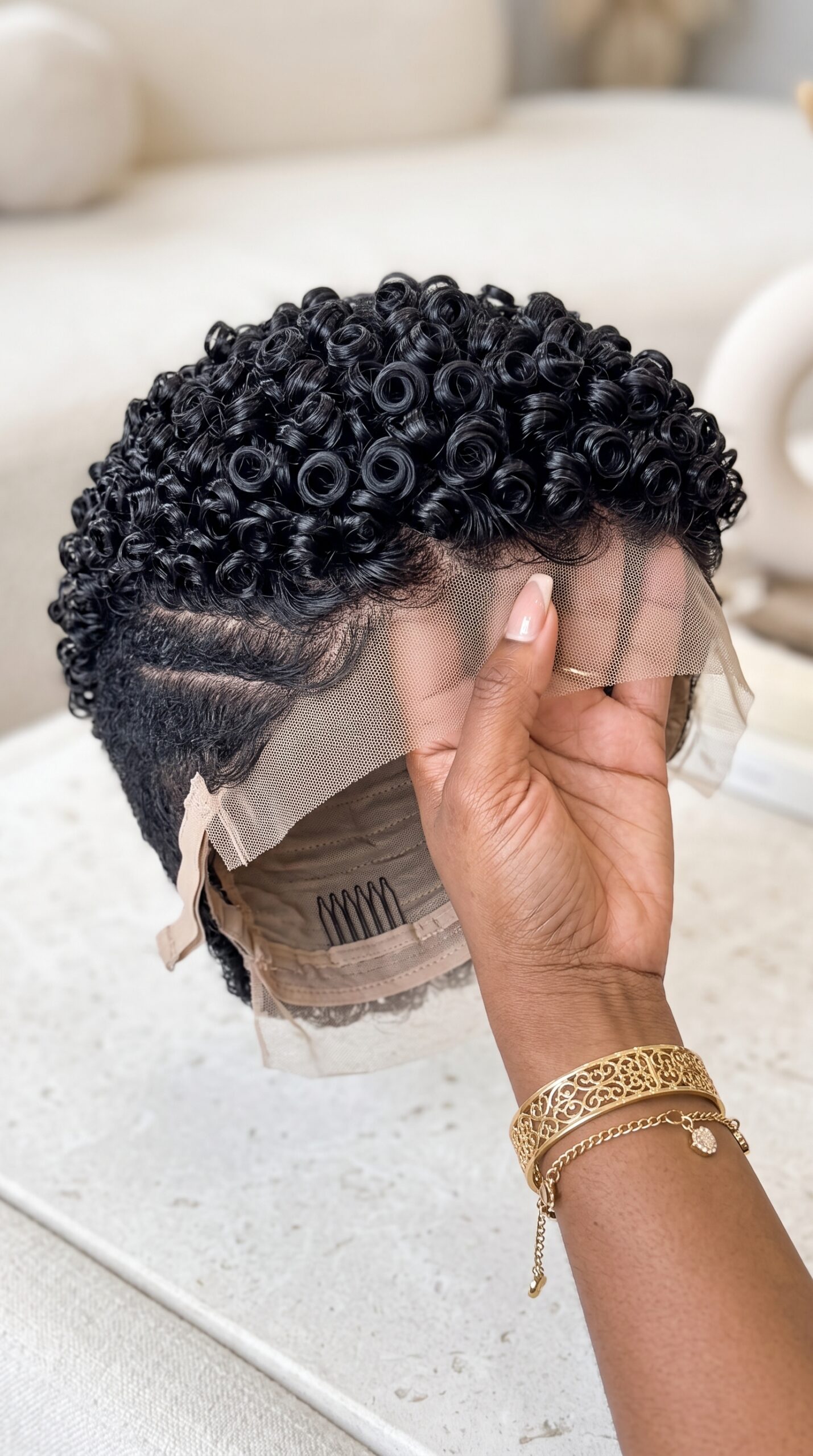 How A Wig Comb Is Shaped Decides Where The Grip Actually Sits On Your Head #StayGlamHairstyleh