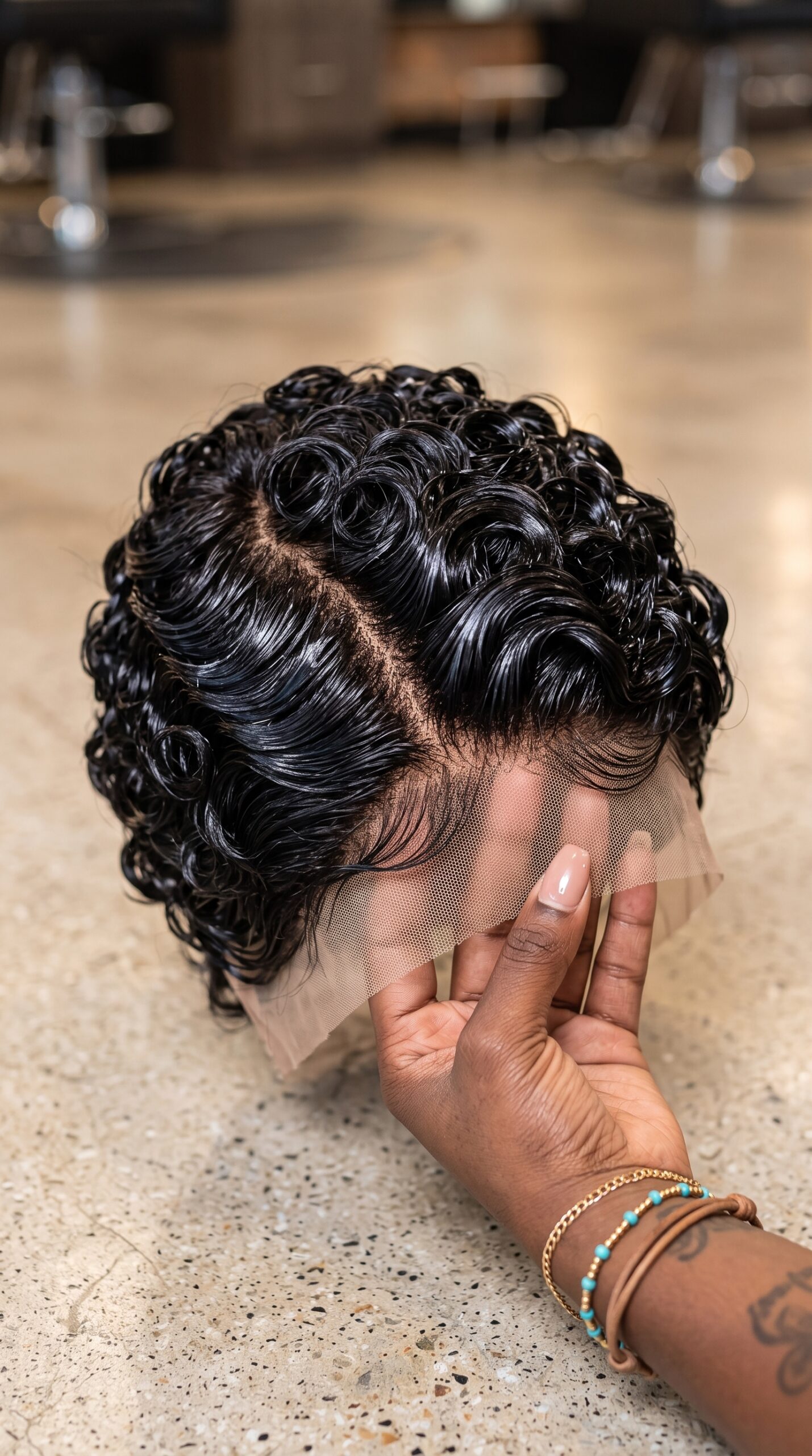 Never Buy A Molded Finger-Wave Pixie Without Testing How Transparent HD Lace Behaves Under Direct Overhead Light #BeautyCreatorSC