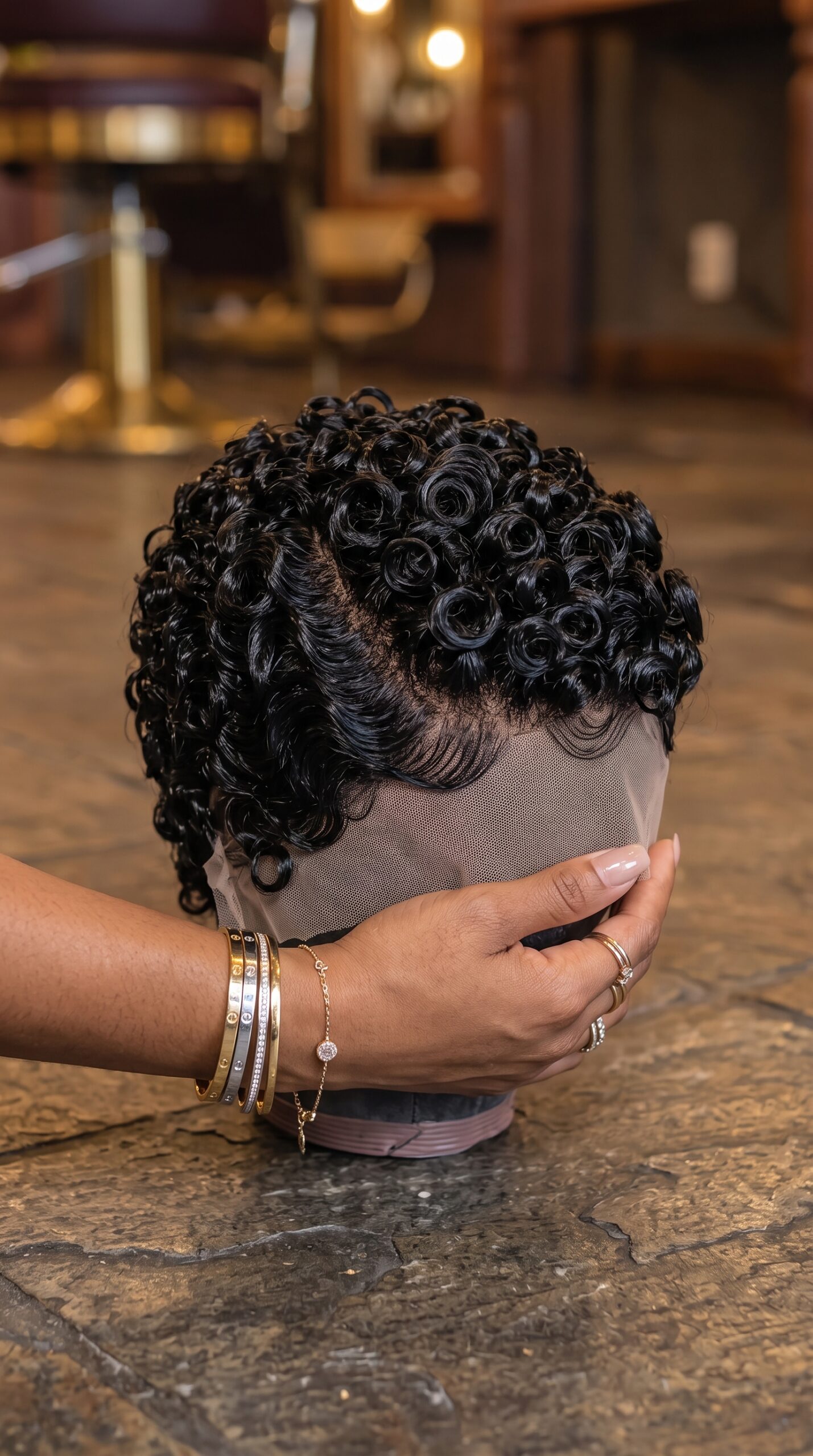 How Long A Wet-Molded Swirl Pin-Curl Pixie Holds Its Set Depends On The Setting Gel #Fashion.Lifestyle.Trends