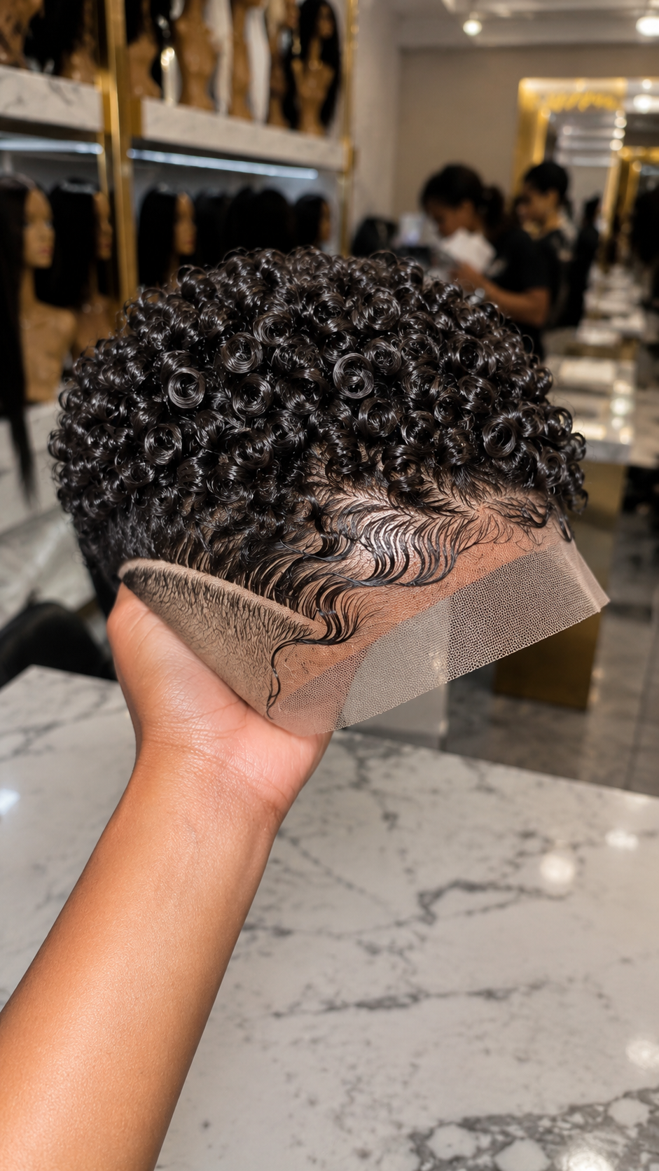 Before You Cut The Lace On This Coil Pixie Wig, See Where The Waves Are Sitting #bwih Before You Cut The Lace On This Coil Pixie Wig, See Where The Waves Are Sitting #bwih