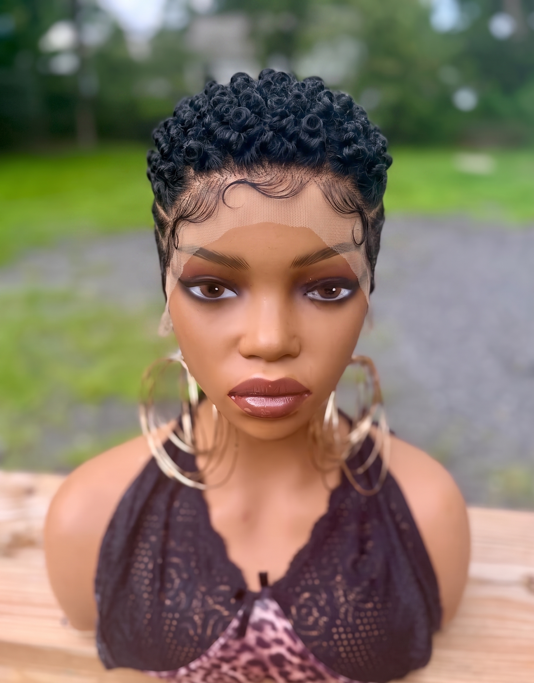 Never Judge This Tight Coil Pixie Wig Until The Extra Lace Is Cut #fl Never Judge This Tight Coil Pixie Wig Until The Extra Lace Is Cut #fl