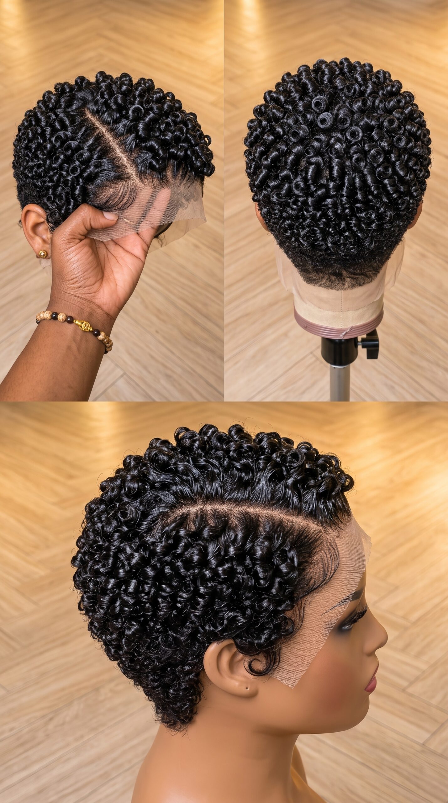 Before You Buy This Tight Coil Pixie Wig, Read All Three Frames  #bestk