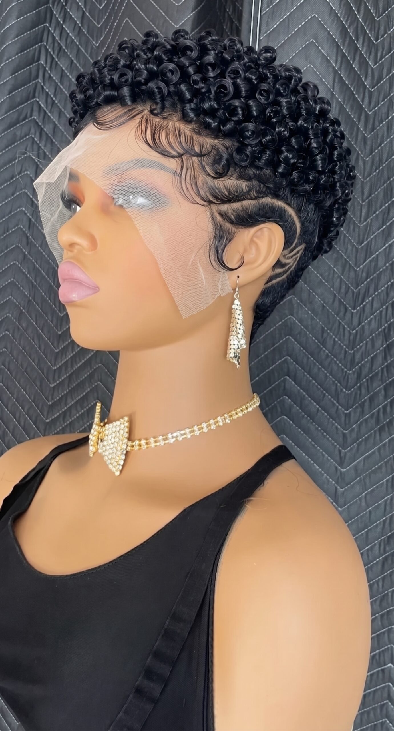 Never Buy This Tight Coil Pixie Wig From The Front — The Carve Lives On The Side  #flt