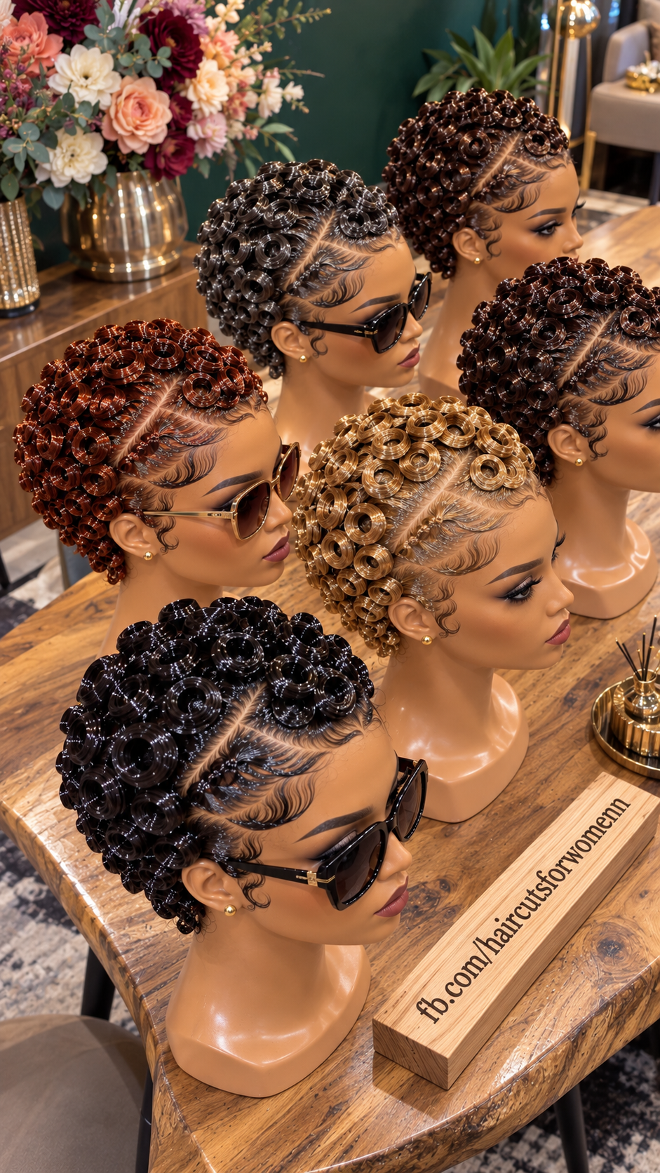 Glossy Ringlet Pixie Wigs With Sculpted Side Waves In Six Rich Shades #haircutsforwomenn Glossy Ringlet Pixie Wigs With Sculpted Side Waves In Six Rich Shades #haircutsforwomenn