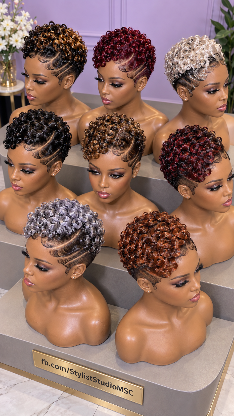 Precision Side-Part Loop Curl Wigs With Sculpted Temple Lines #ss Precision Side-Part Loop Curl Wigs With Sculpted Temple Lines #ss