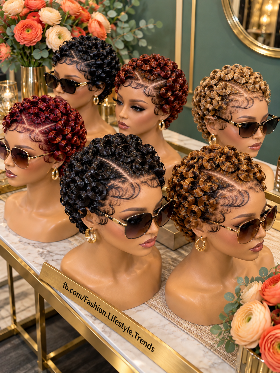 Polished Ring Curl Pixie Wigs With Deep Side Parts And Swept Hairline Waves #flt Polished Ring Curl Pixie Wigs With Deep Side Parts And Swept Hairline Waves #flt