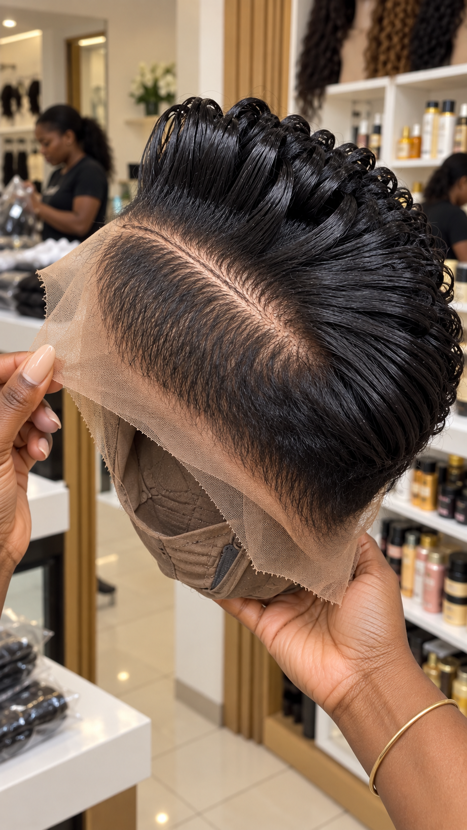 Why This Sculpted Raven Curl Wig Is Built Around Shape, Shine and a Sweeping Side Part #stayh