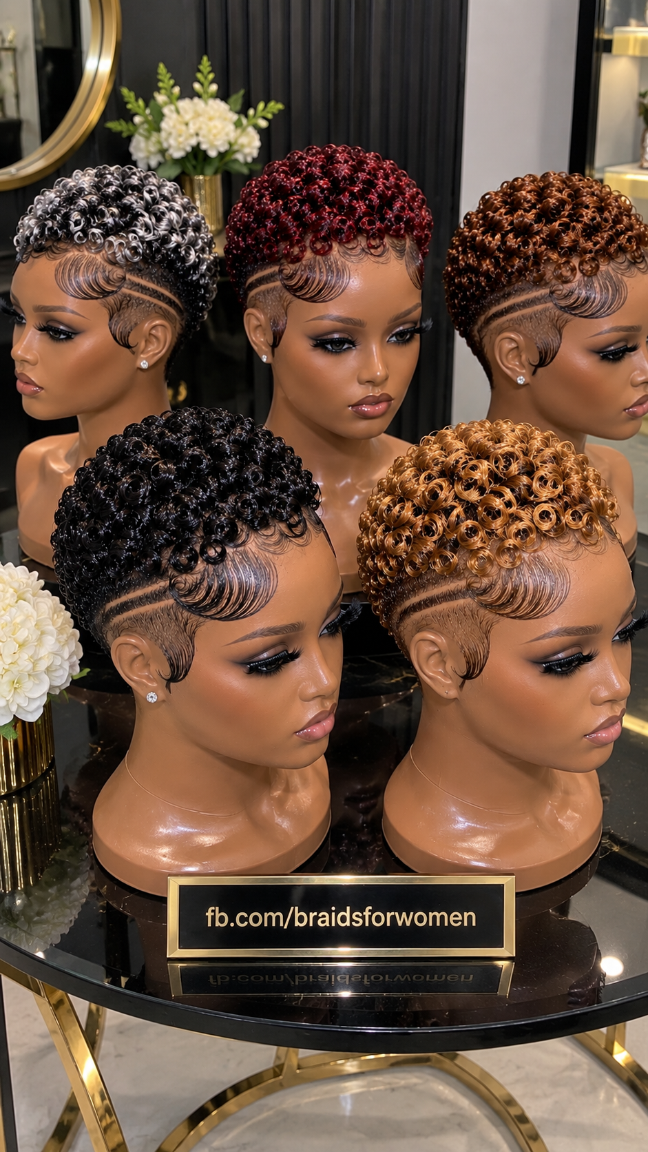 How To Choose a Loop Curl Wig With Swept Waves and Razor-Line Sides #br How To Choose a Loop Curl Wig With Swept Waves and Razor-Line Sides #br