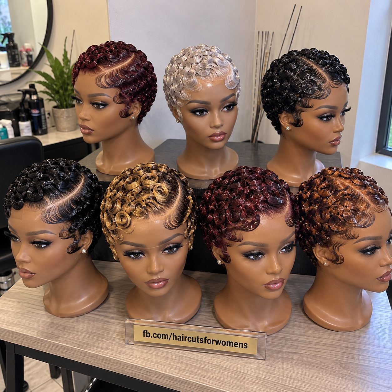 Choosing A Glossy Ring Curl Pixie Wig With Deep Side Parting And Sculpted Temple Waves #bwi Choosing A Glossy Ring Curl Pixie Wig With Deep Side Parting And Sculpted Temple Waves #bwi