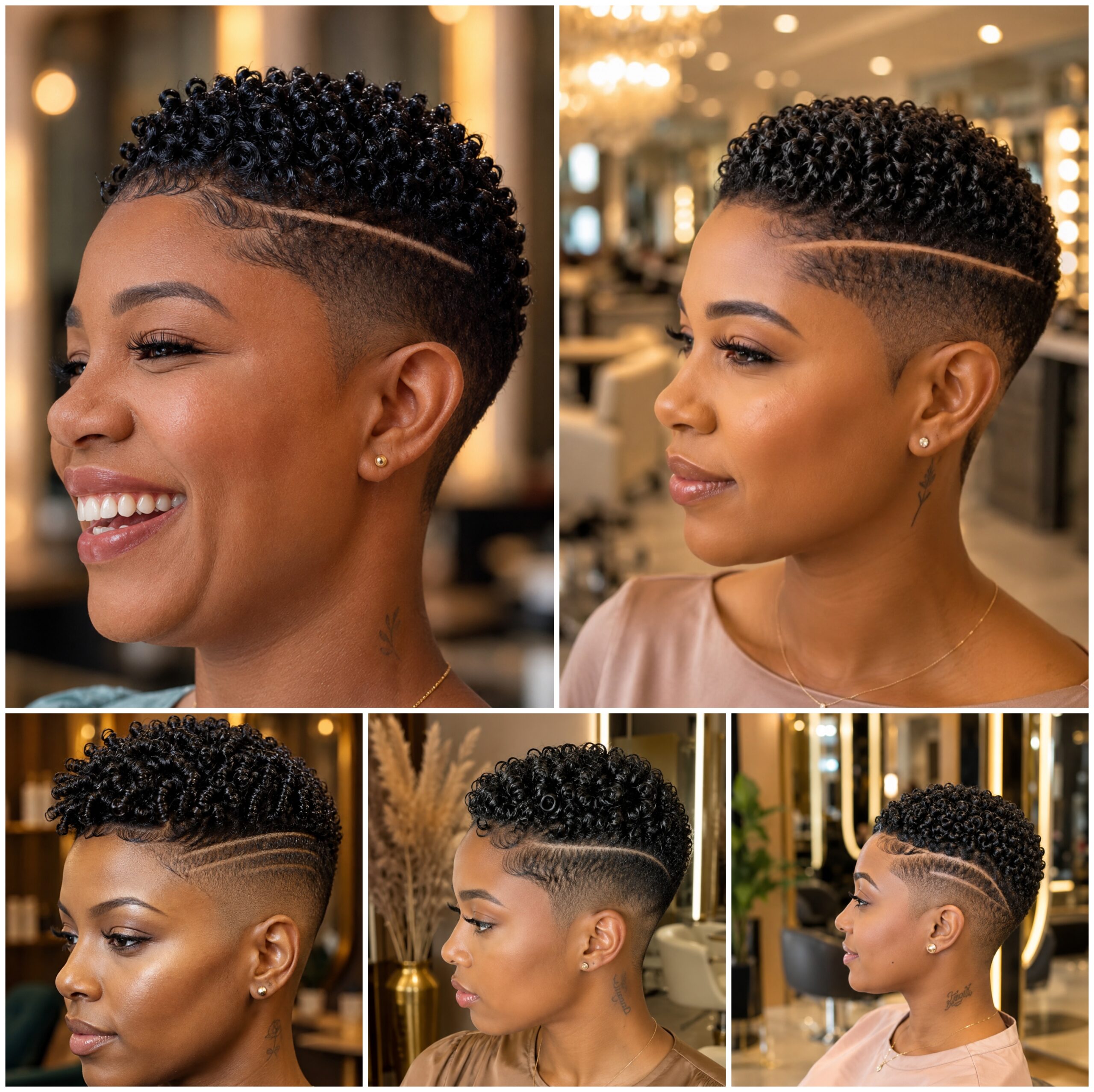 Low Taper Coil Styles with Triple Side Detail Low Taper Coil Styles with Triple Side Detail